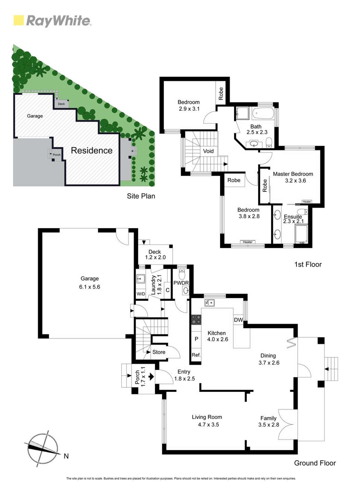 Floorplan of Homely townhouse listing, 2/5 Stapley Crescent, Chadstone VIC 3148