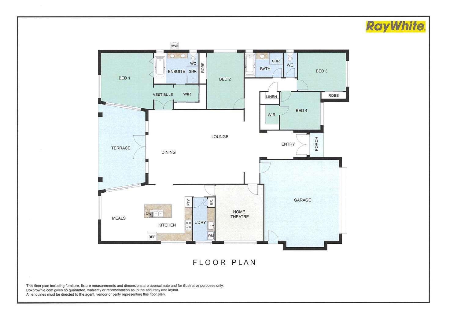 Floorplan of Homely house listing, 27 LEWINS Place, Burpengary East QLD 4505