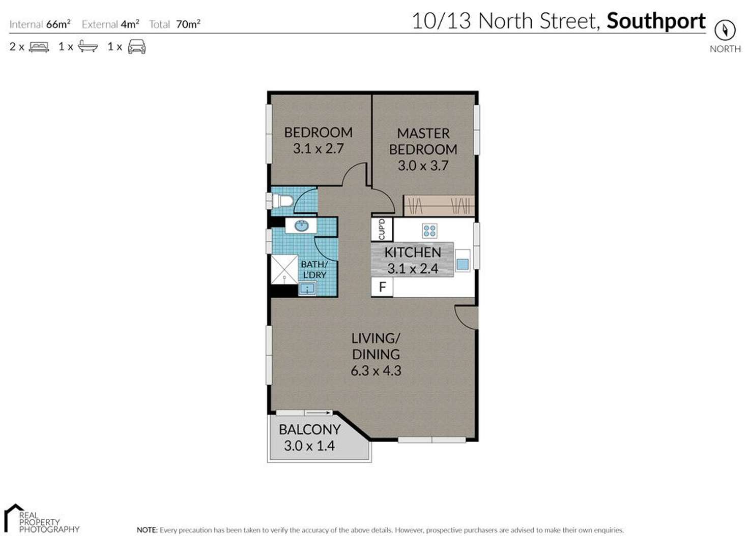 Floorplan of Homely unit listing, 10/13-15 North Street, Southport QLD 4215
