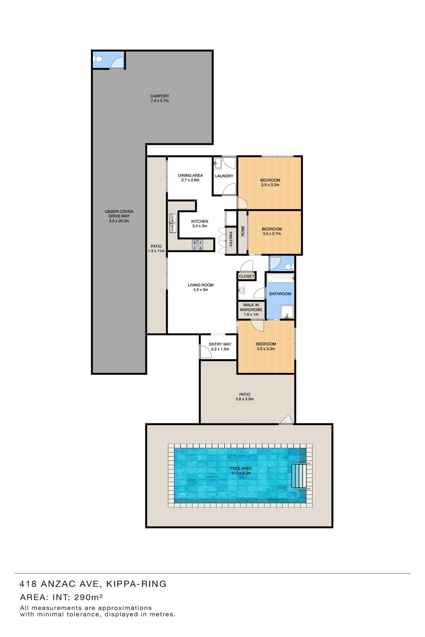 Floorplan of Homely house listing, 418 Anzac Avenue, Kippa-ring QLD 4021