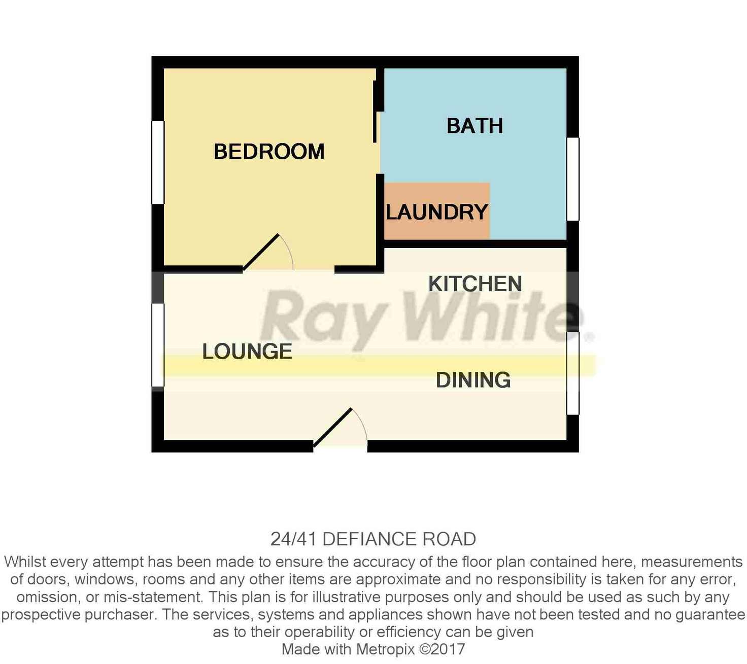 Floorplan of Homely unit listing, 24/41 Defiance Road, Woodridge QLD 4114