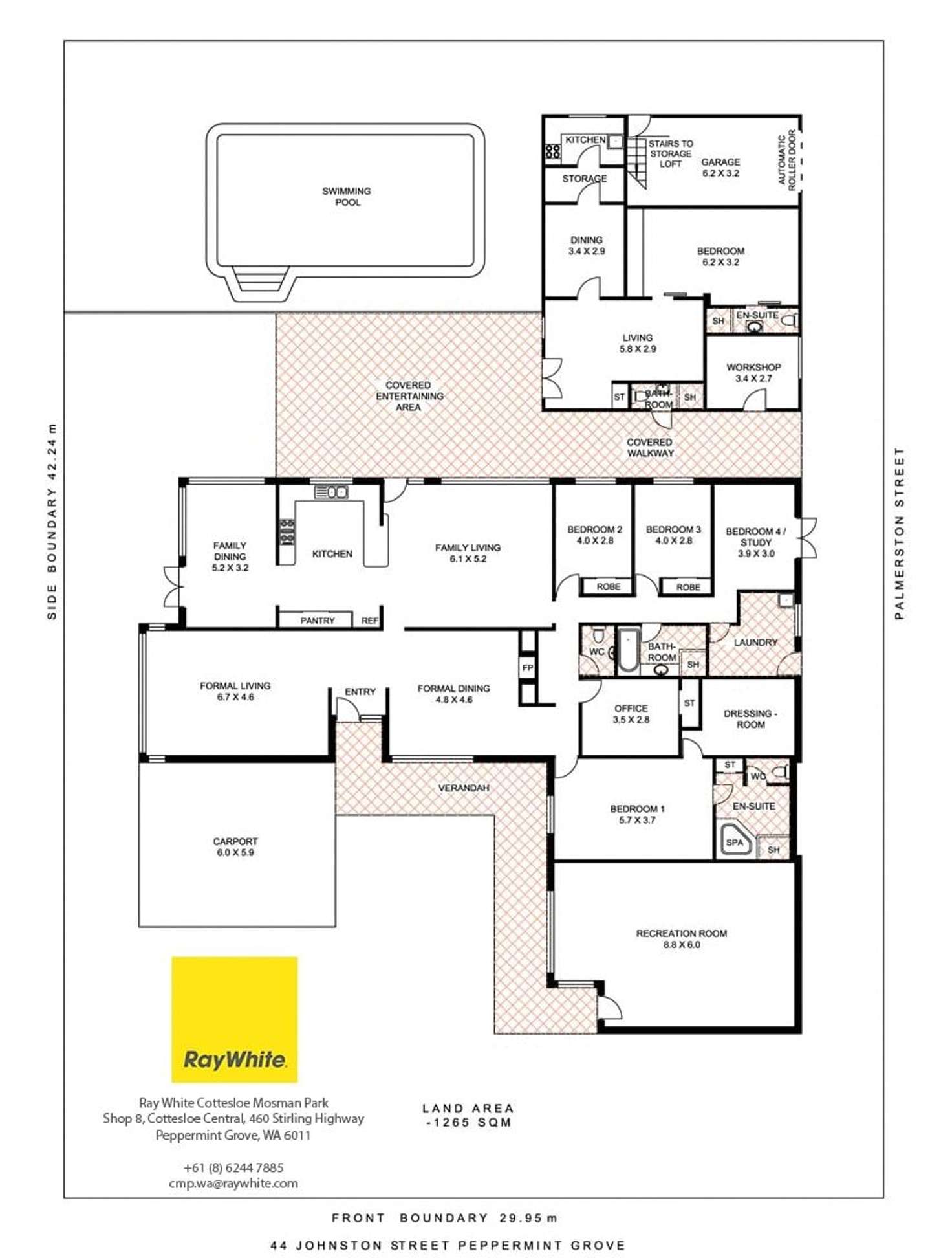 Floorplan of Homely house listing, 44 Johnston Street, Peppermint Grove WA 6011