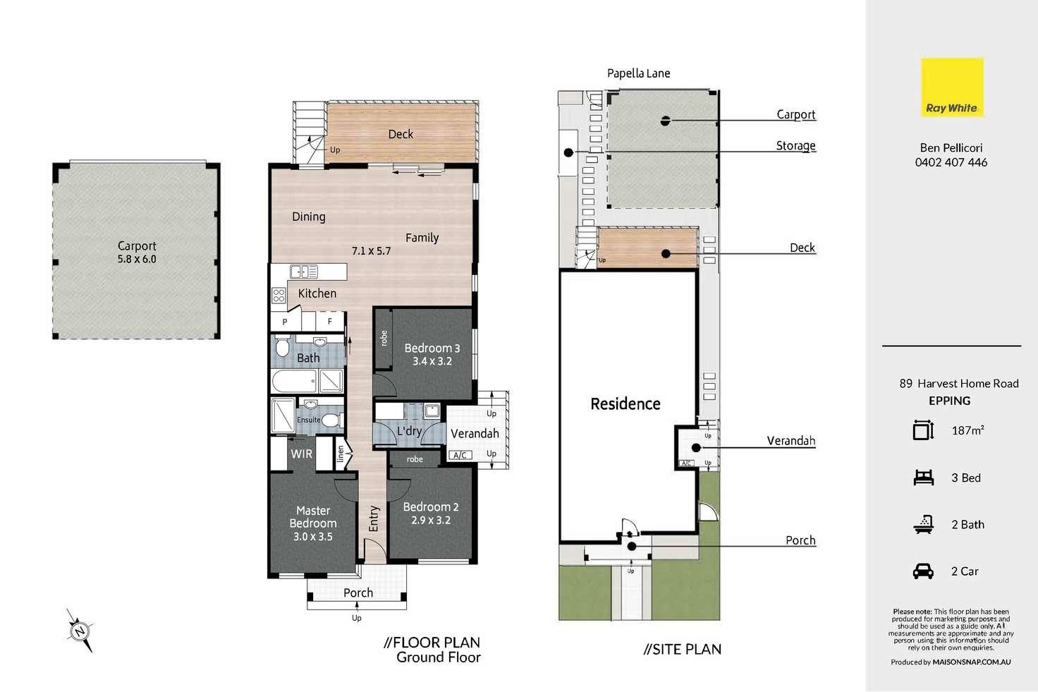 Floorplan of Homely house listing, 89 Harvest Home Road, Epping VIC 3076