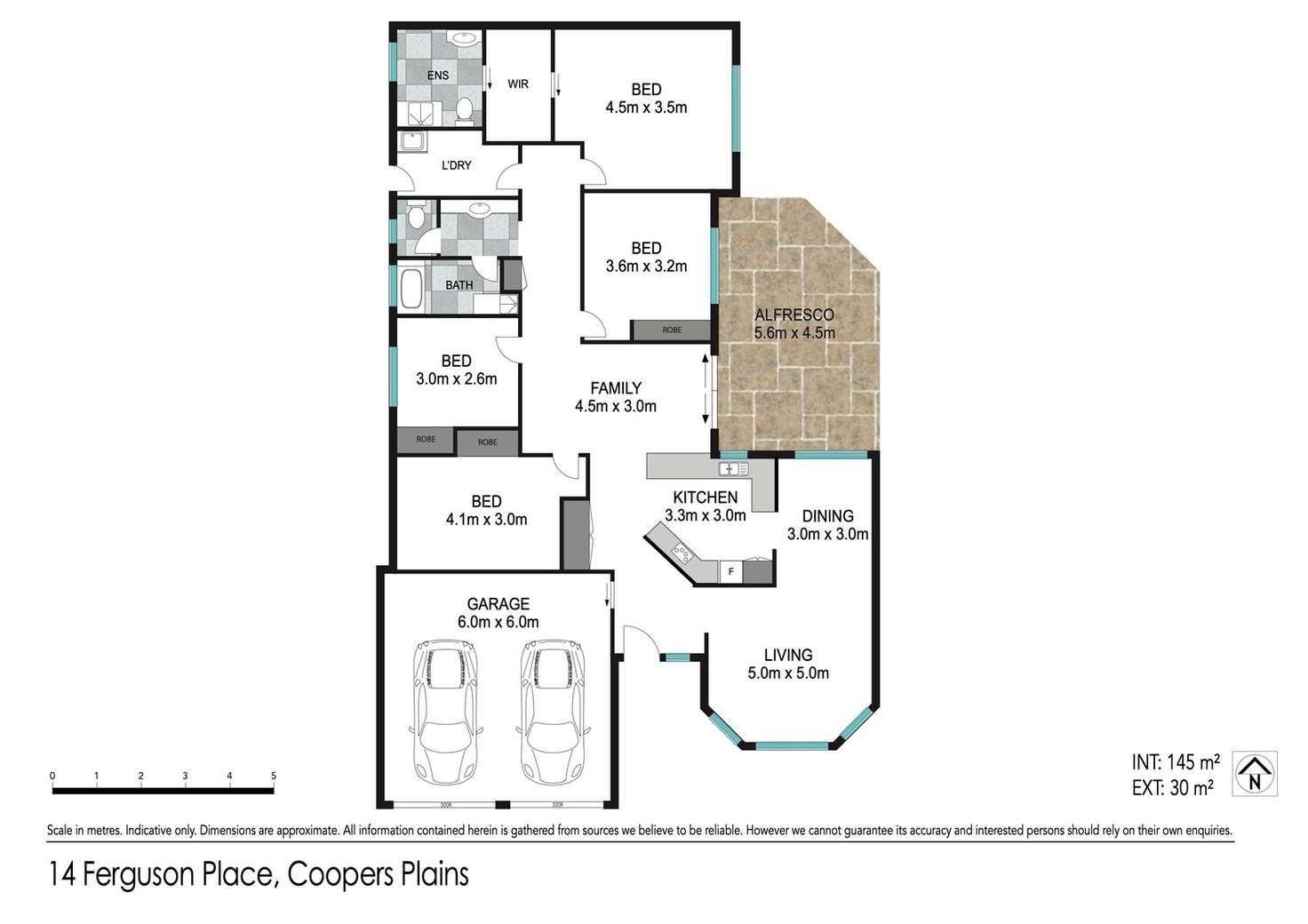 Floorplan of Homely house listing, 14 Ferguson Place, Coopers Plains QLD 4108