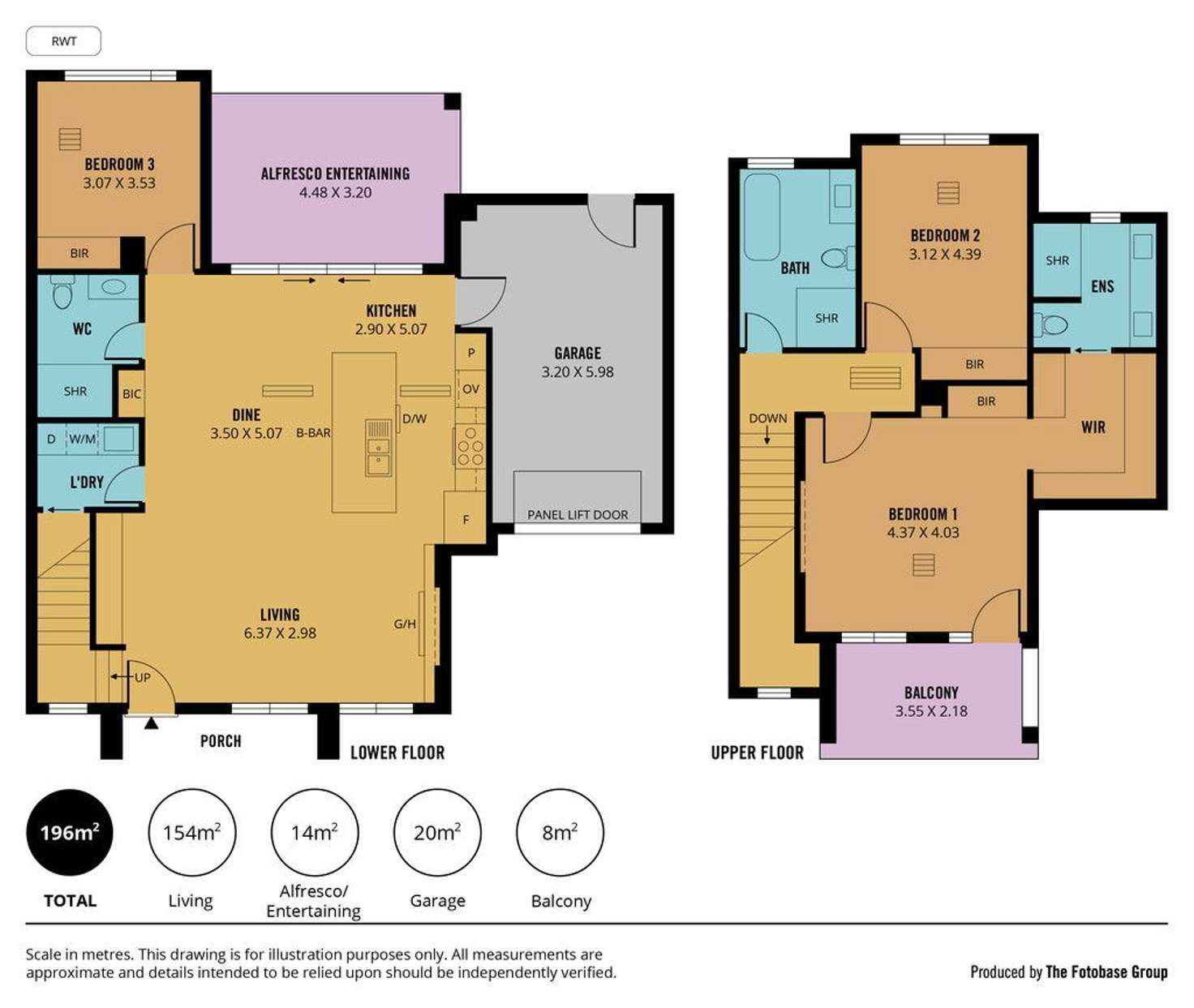 Floorplan of Homely house listing, 3a Hill Street, Kensington SA 5068