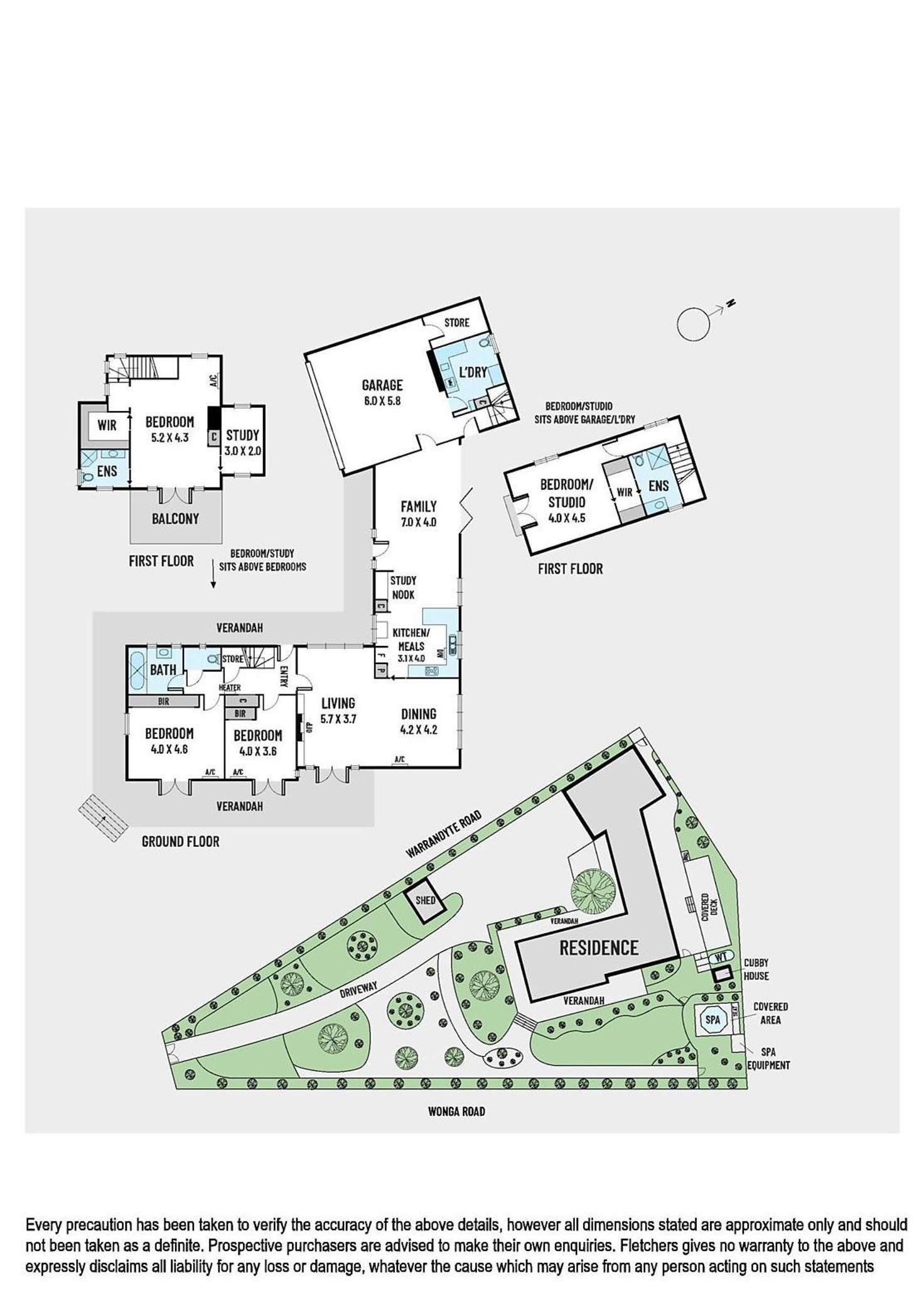 Floorplan of Homely house listing, 1 Wonga Road, Ringwood North VIC 3134