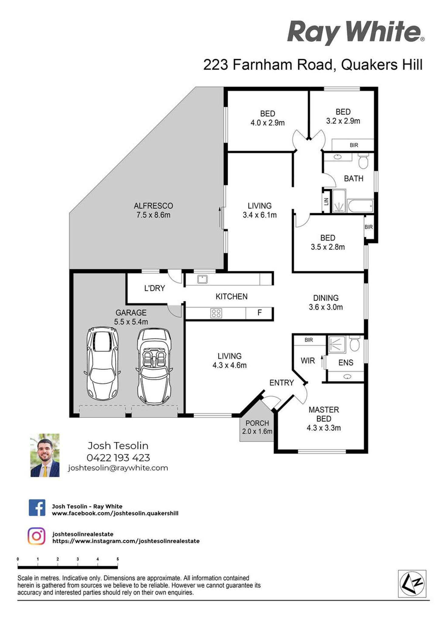 Floorplan of Homely house listing, 223 Farnham Road, Quakers Hill NSW 2763