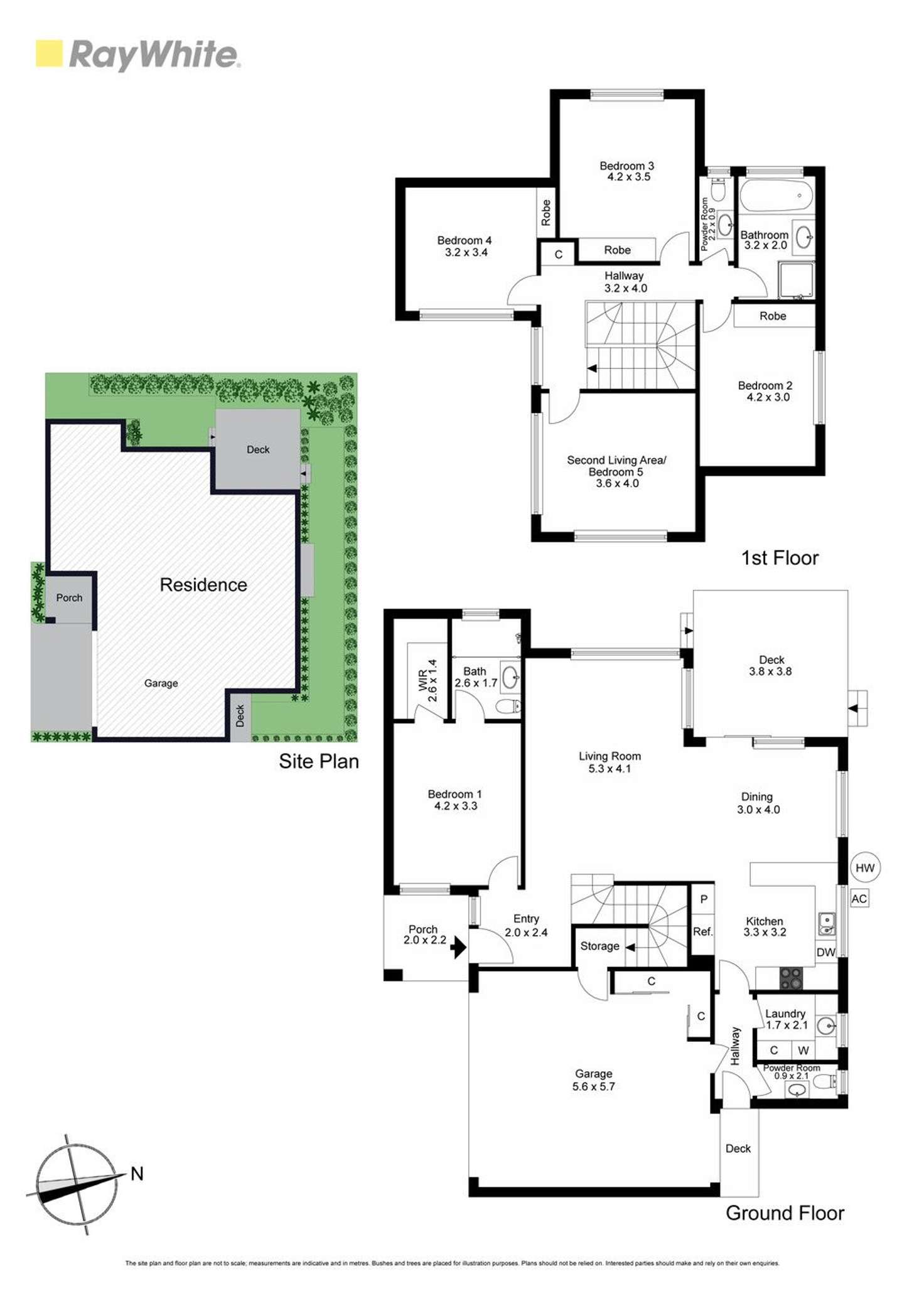 Floorplan of Homely townhouse listing, 2/29 Grandview Road, Chadstone VIC 3148