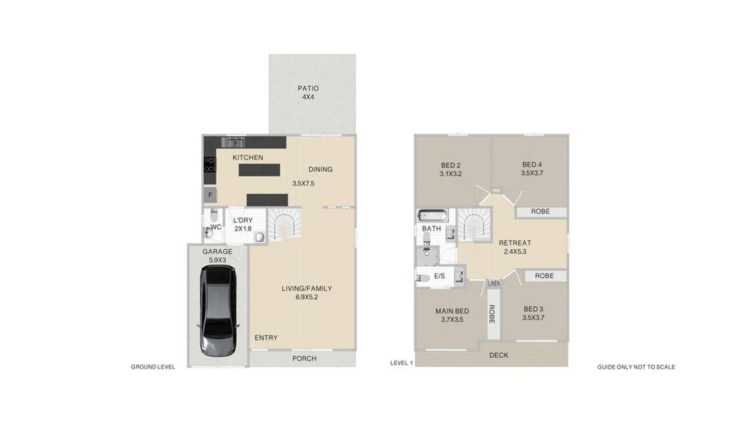 Floorplan of Homely house listing, 59 Orchard Crescent, Springfield Lakes QLD 4300