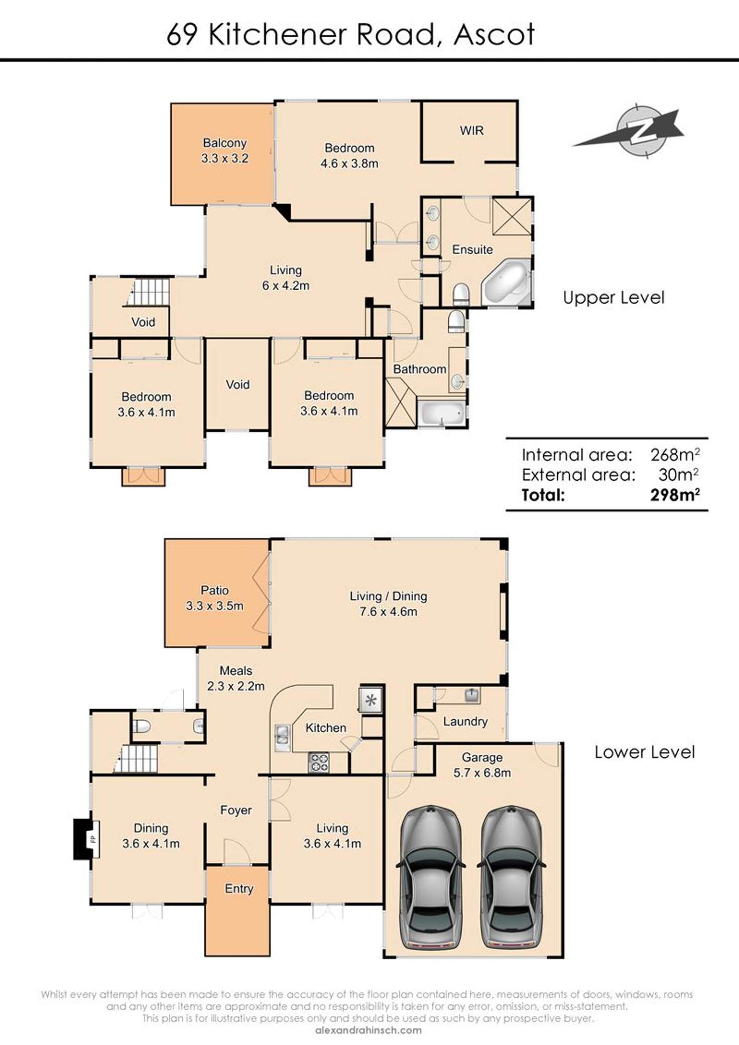 Floorplan of Homely house listing, 69 Kitchener Road, Ascot QLD 4007