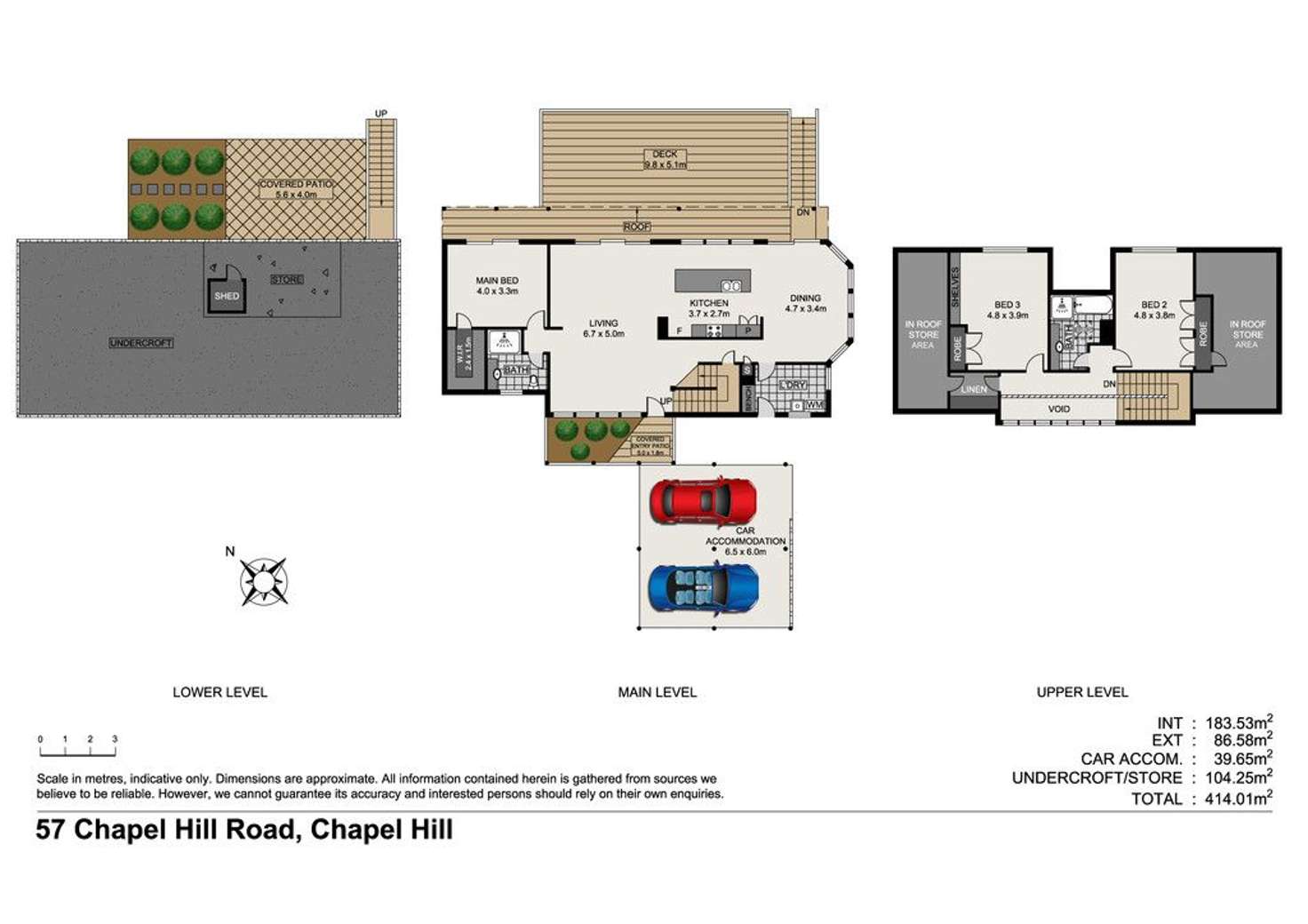 Floorplan of Homely house listing, 57 Chapel Hill Road, Chapel Hill QLD 4069