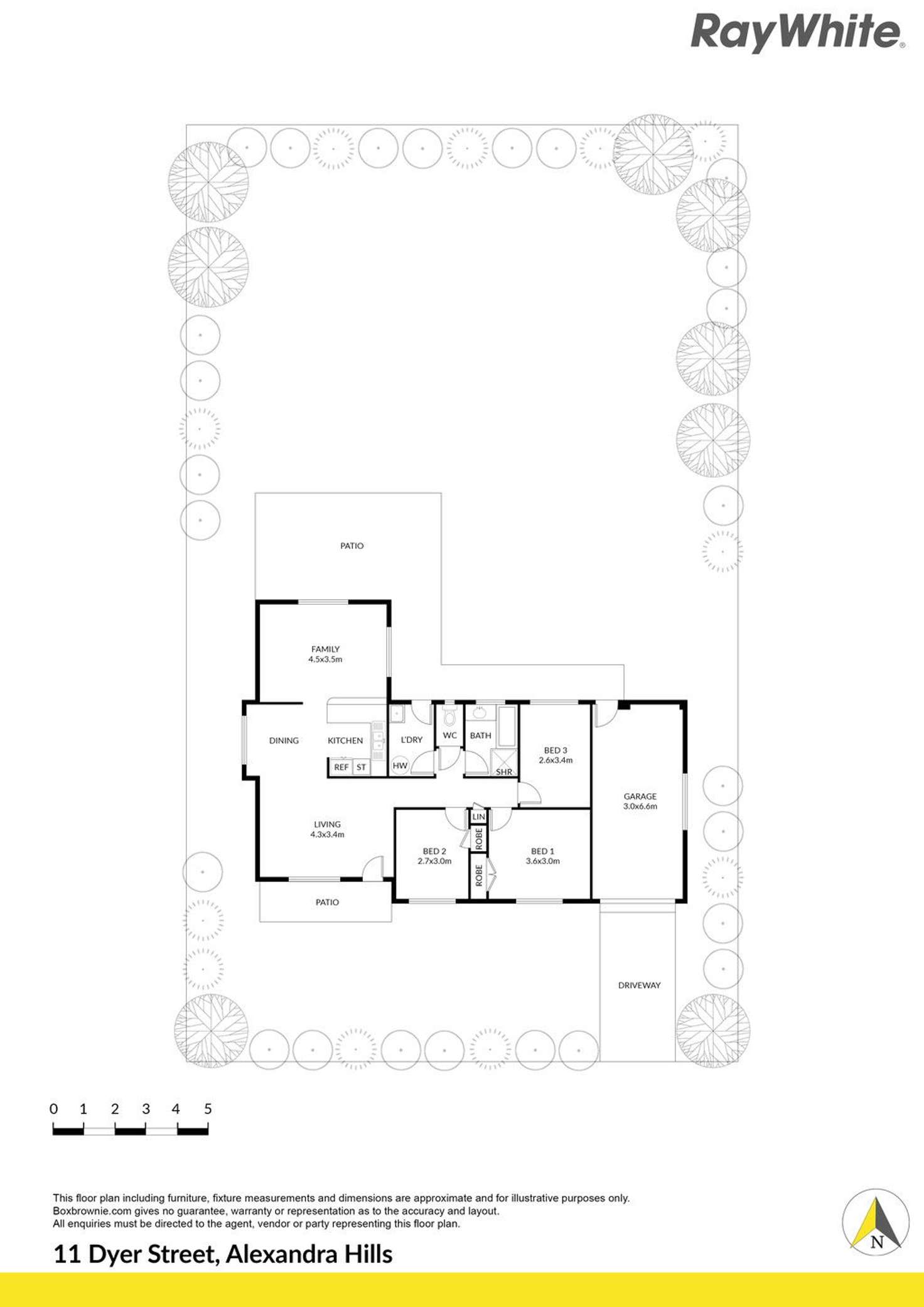 Floorplan of Homely house listing, 11 Dyer Street, Alexandra Hills QLD 4161