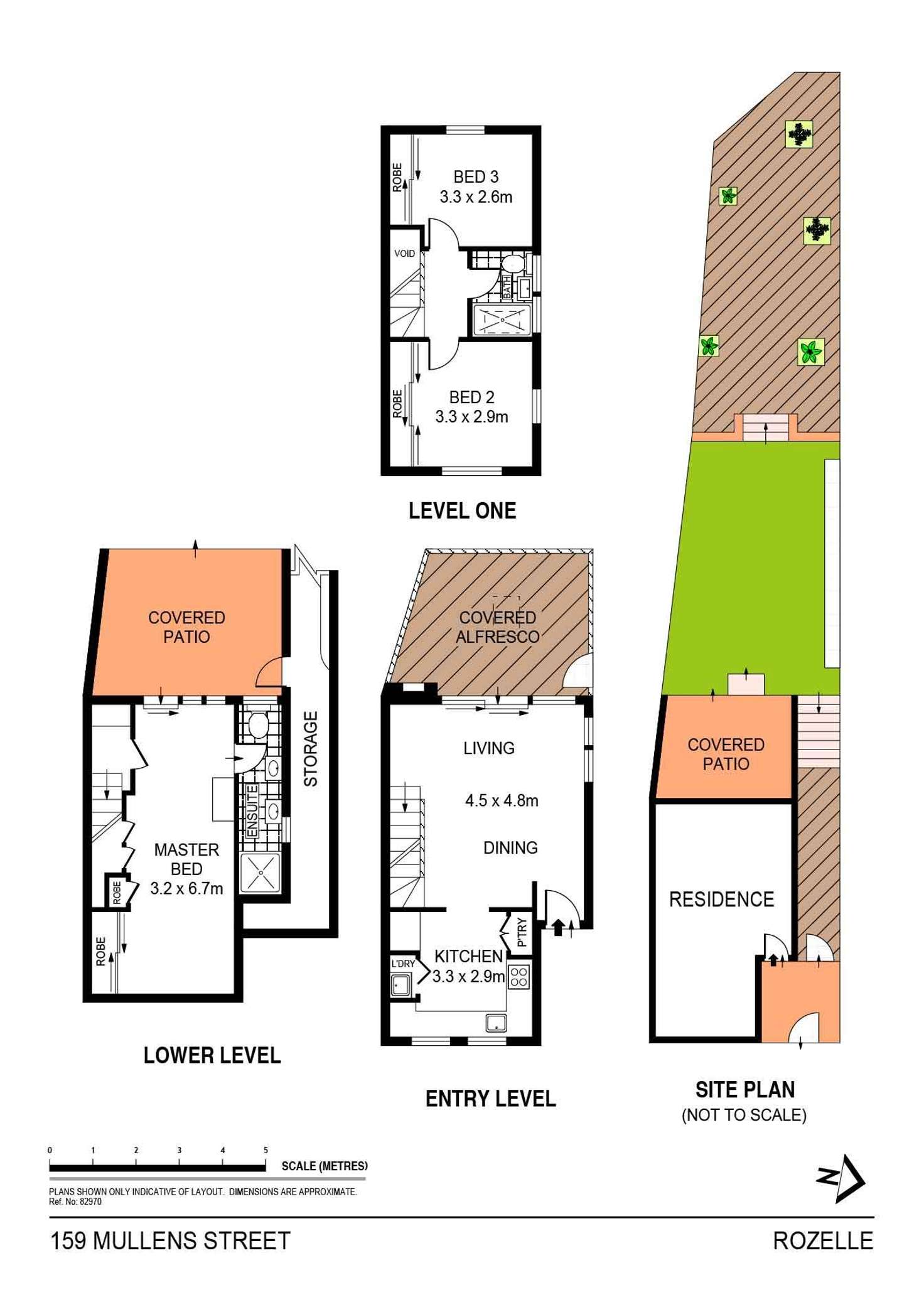 Floorplan of Homely house listing, 159 Mullens Street, Rozelle NSW 2039