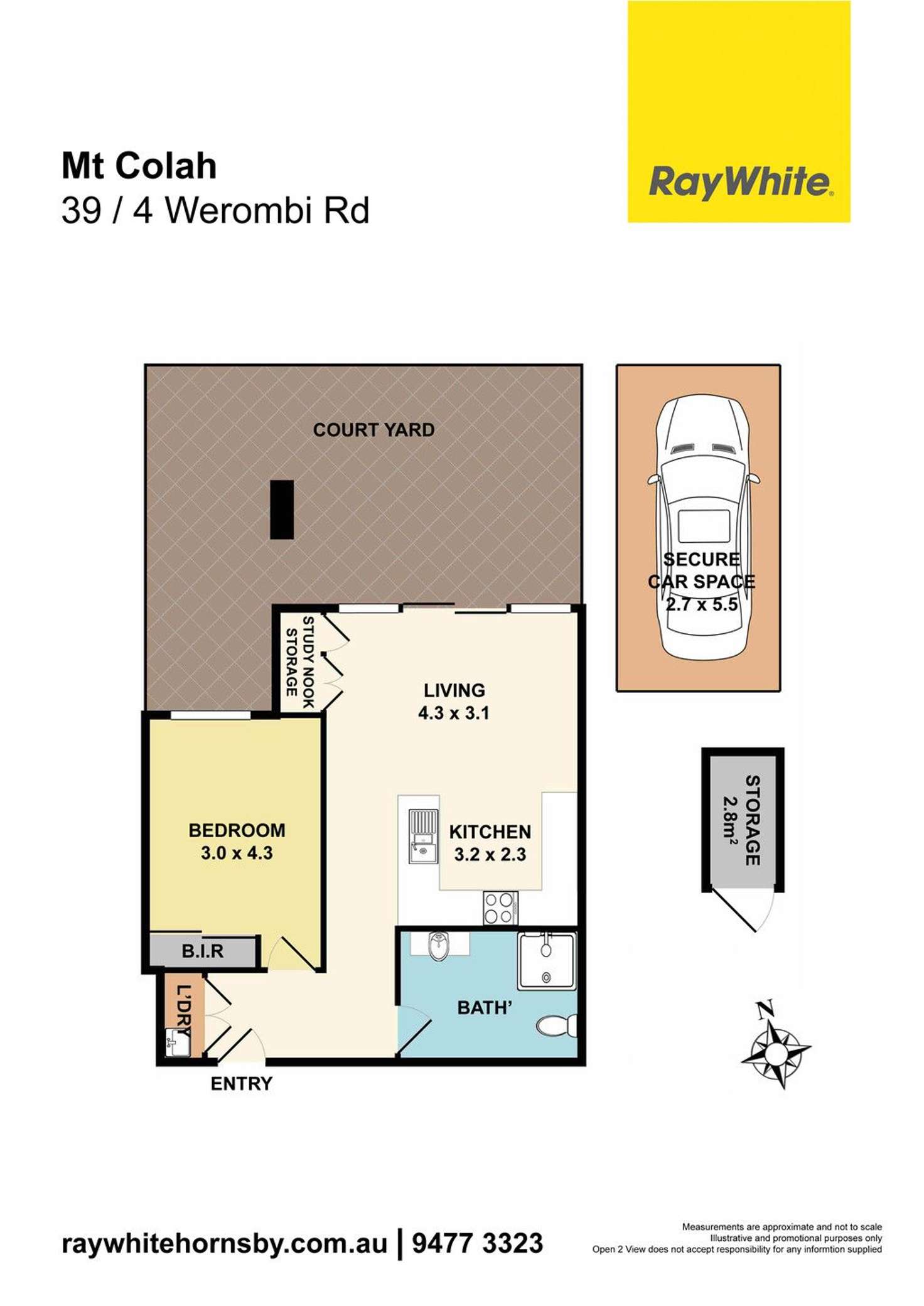 Floorplan of Homely apartment listing, 39/4 Werombi Road, Mount Colah NSW 2079