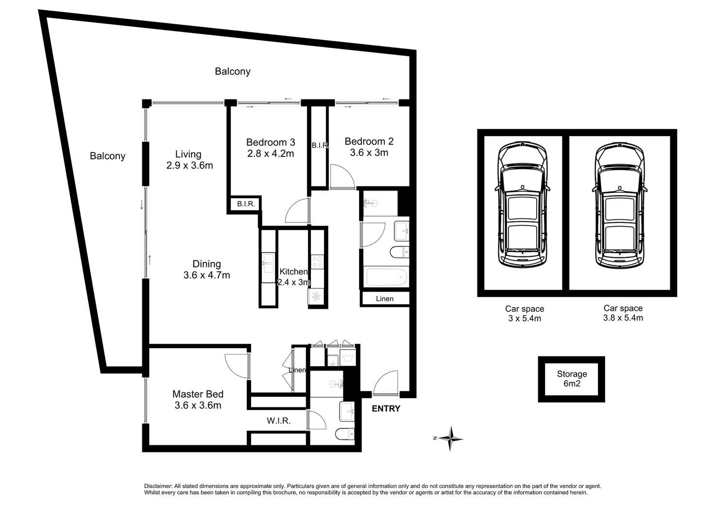 Floorplan of Homely apartment listing, 1506/2 Jack Brabham Drive, Hurstville NSW 2220