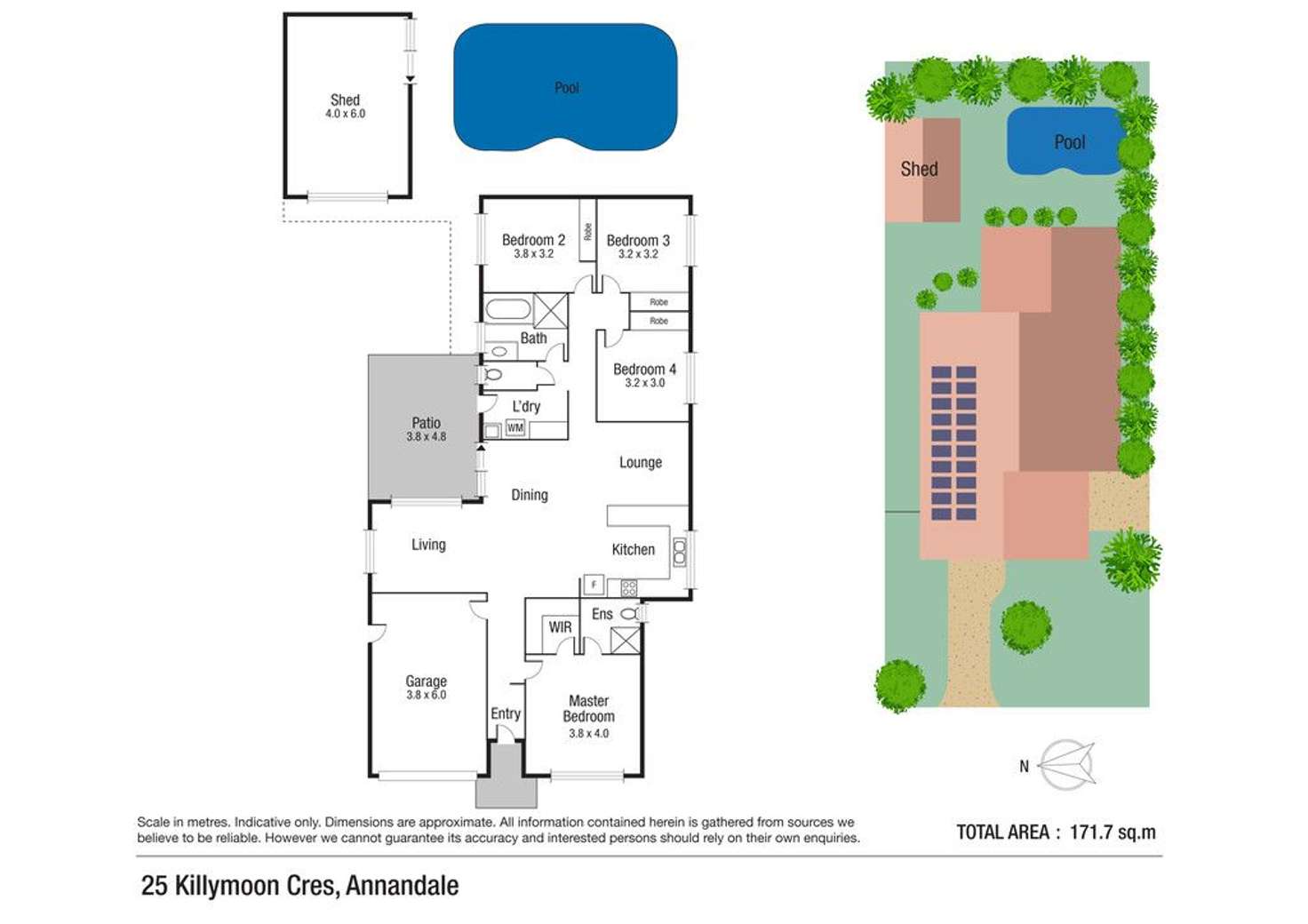 Floorplan of Homely house listing, 25 Killymoon Crescent, Annandale QLD 4814