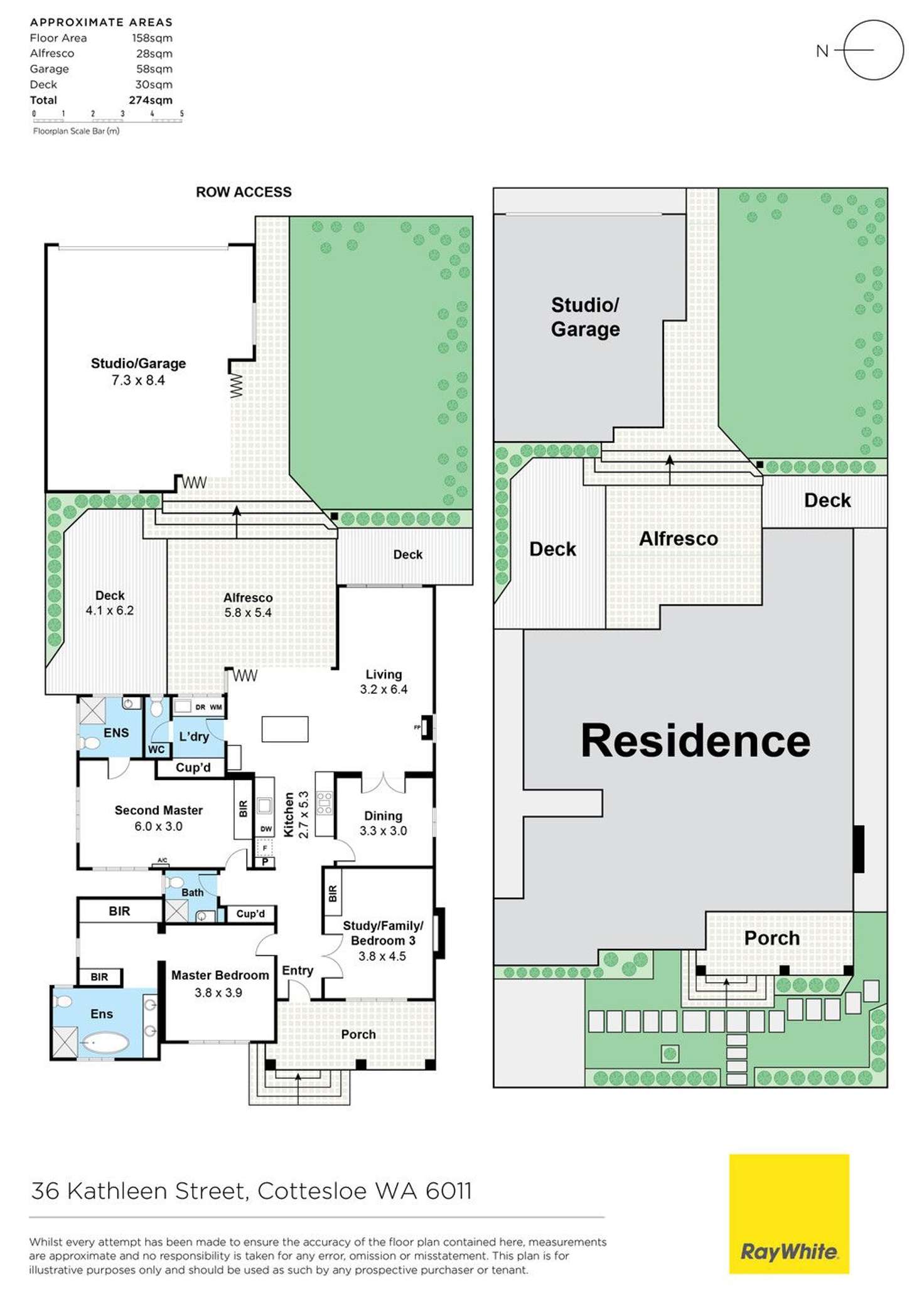 Floorplan of Homely house listing, 36 Kathleen Street, Cottesloe WA 6011