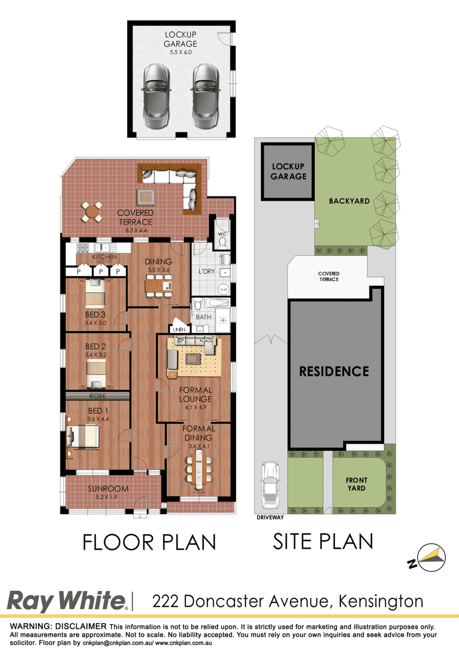 Floorplan of Homely house listing, 222 Doncaster Avenue, Kensington NSW 2033