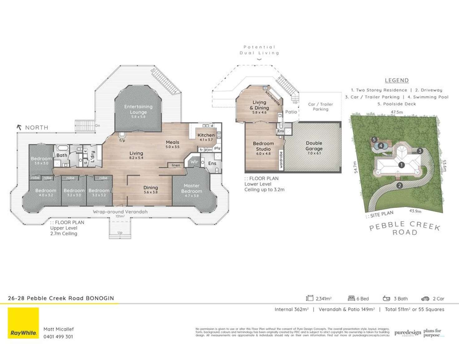 Floorplan of Homely house listing, 26-28 Pebble Creek Road, Bonogin QLD 4213