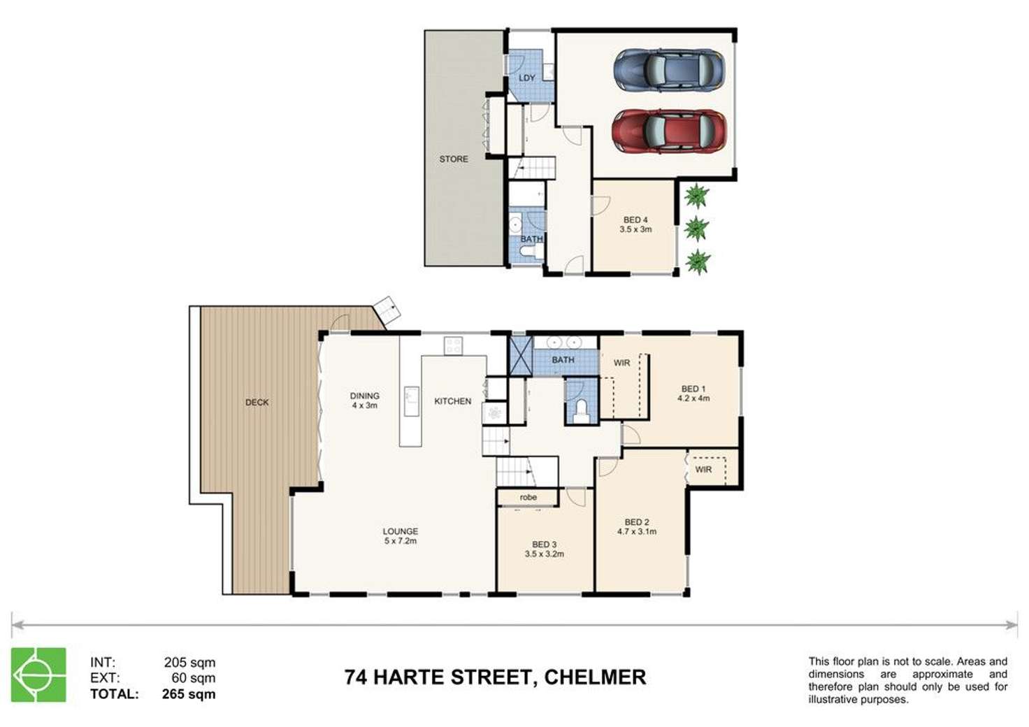 Floorplan of Homely house listing, 74 Harte Street, Chelmer QLD 4068