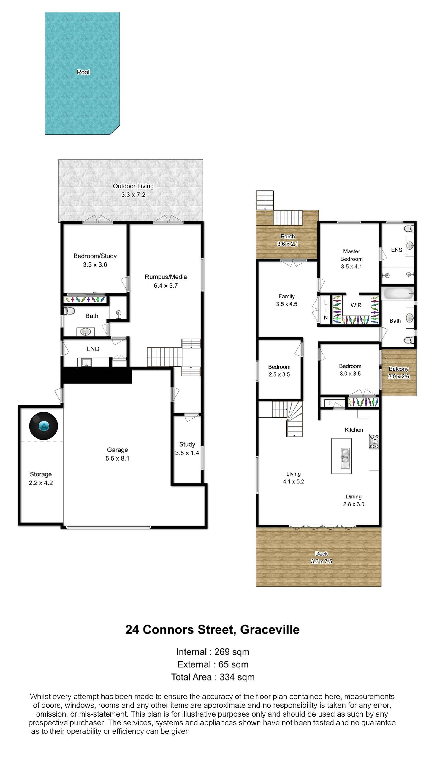 Floorplan of Homely house listing, 24 Connors Street, Graceville QLD 4075