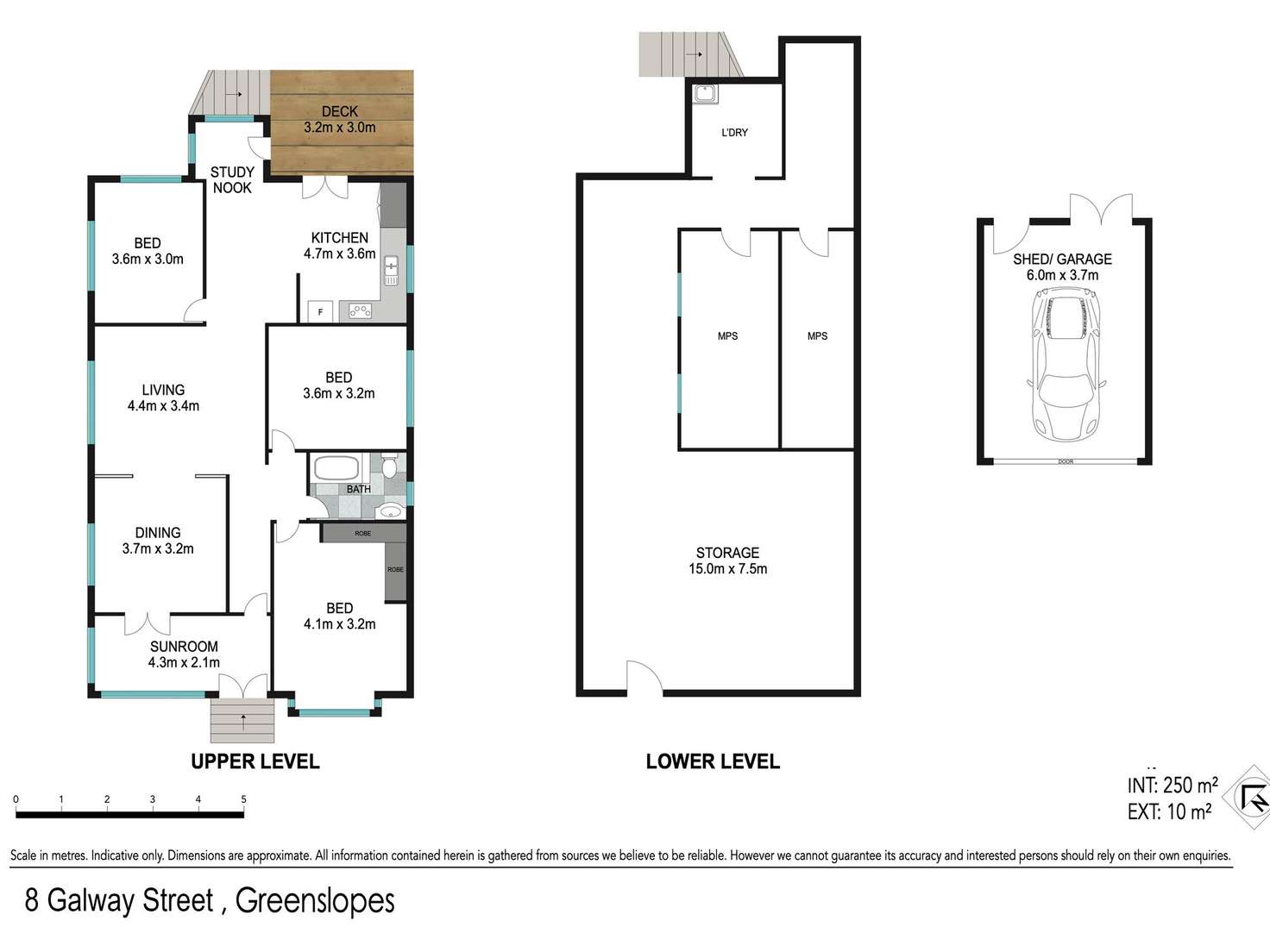 Floorplan of Homely house listing, 8 Galway Street, Greenslopes QLD 4120