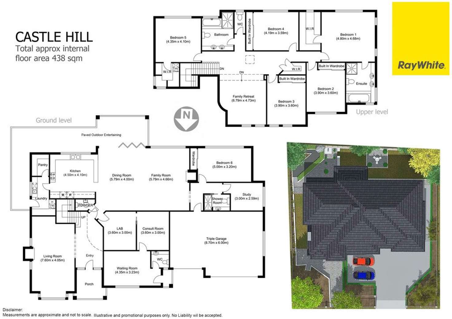 Floorplan of Homely house listing, 123 Showground Road, Castle Hill NSW 2154
