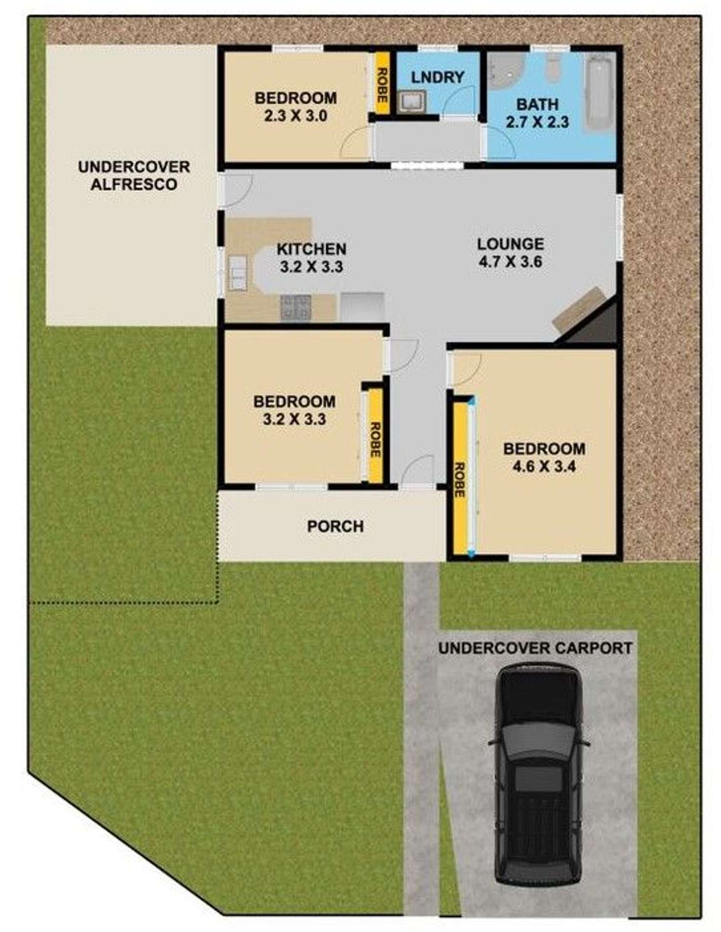 Floorplan of Homely house listing, 19 Crown Street, Riverstone NSW 2765