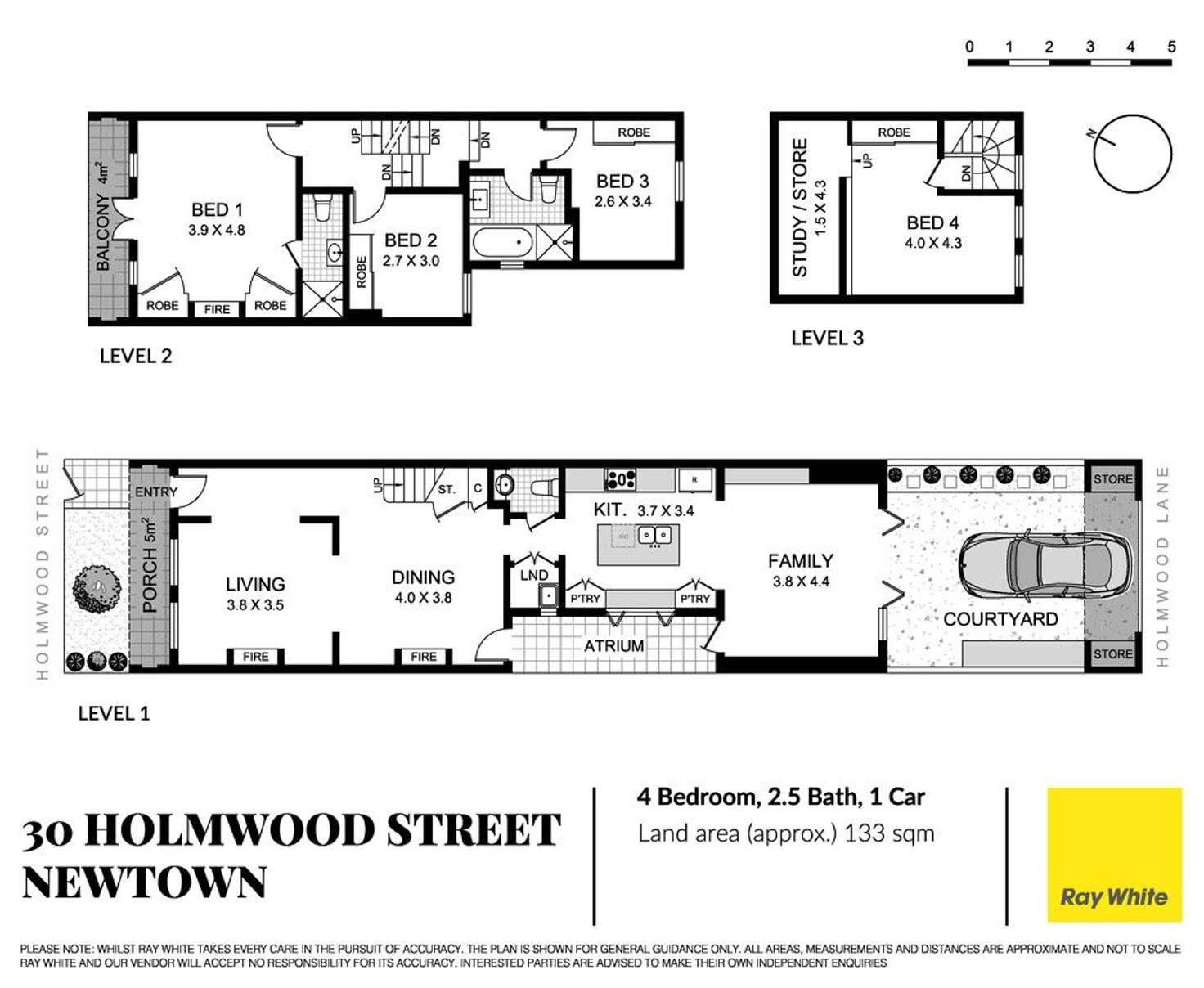 Floorplan of Homely house listing, 30 Holmwood Street, Newtown NSW 2042