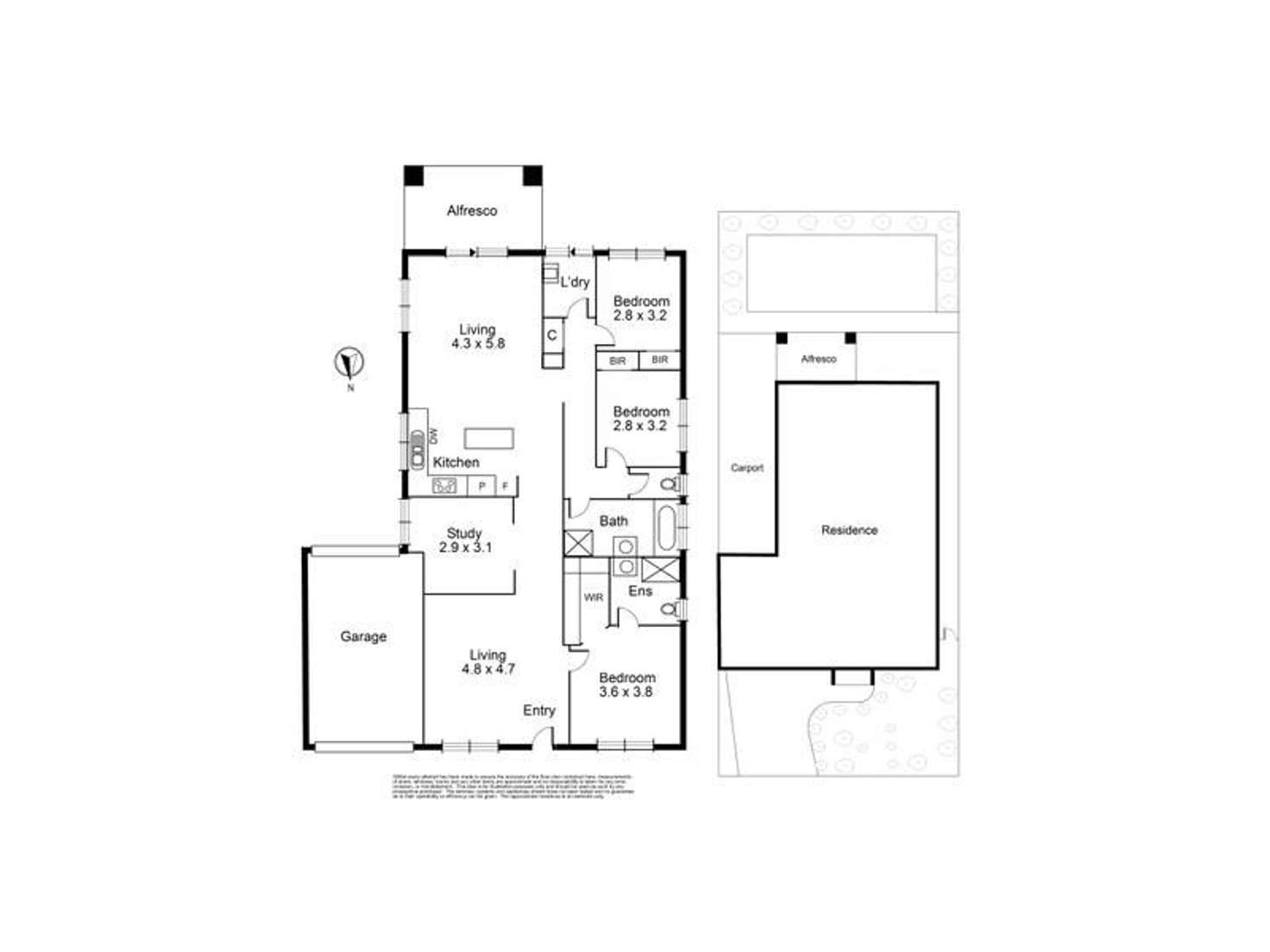 Floorplan of Homely house listing, 13 Rowanval Terrace, Mernda VIC 3754