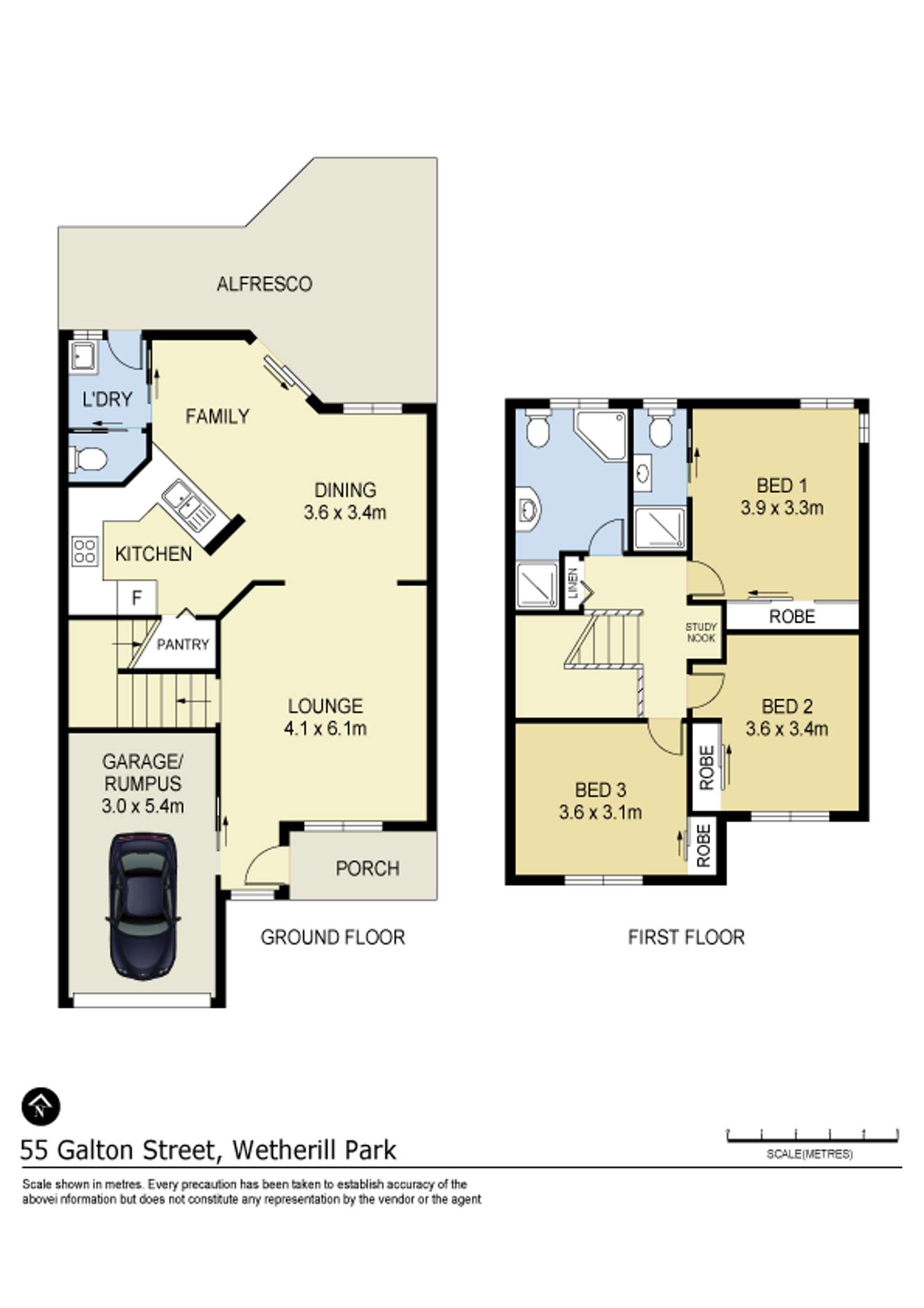 Floorplan of Homely house listing, 55 Galton Street, Wetherill Park NSW 2164