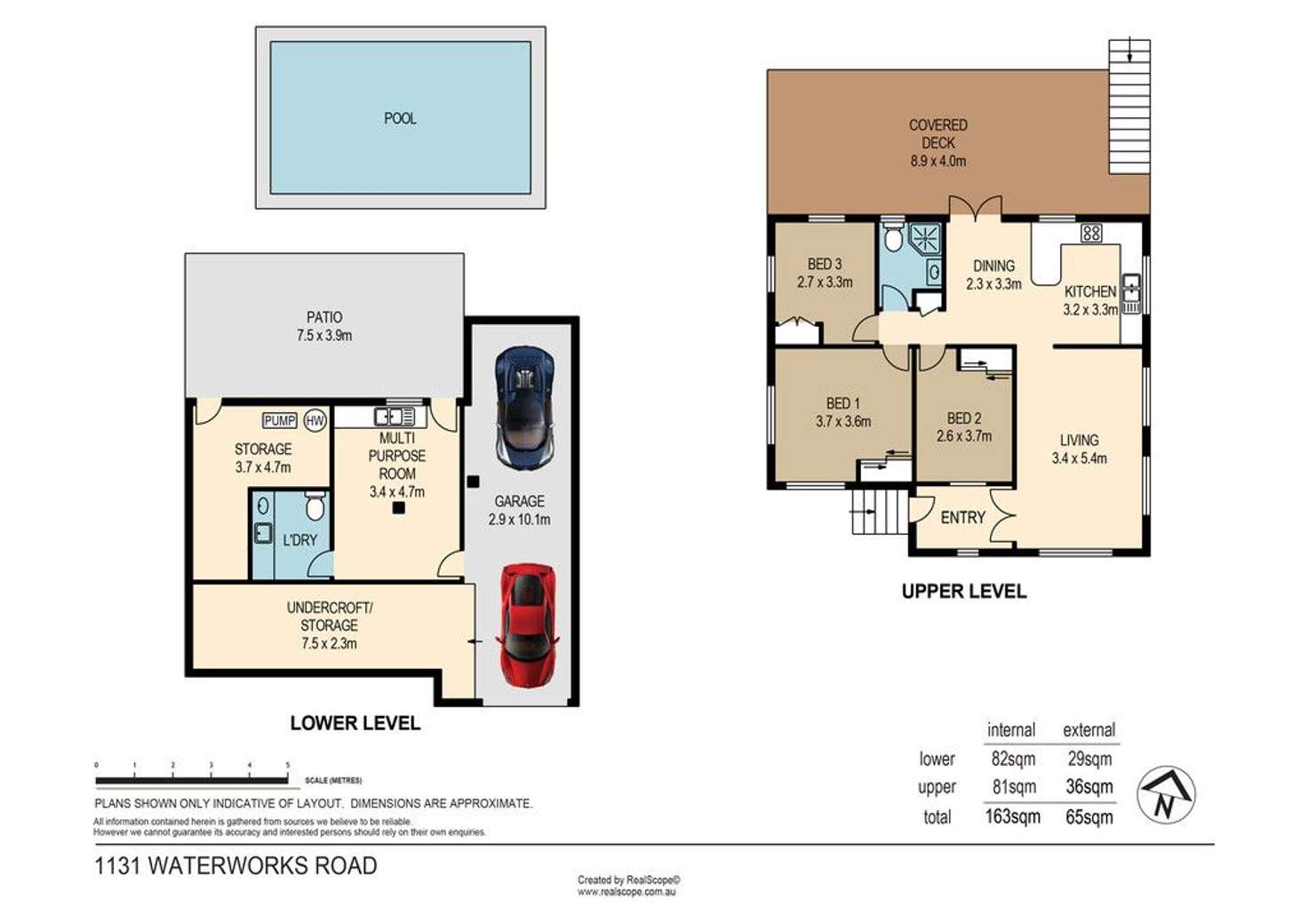 Floorplan of Homely house listing, 1131 Waterworks Road, The Gap QLD 4061