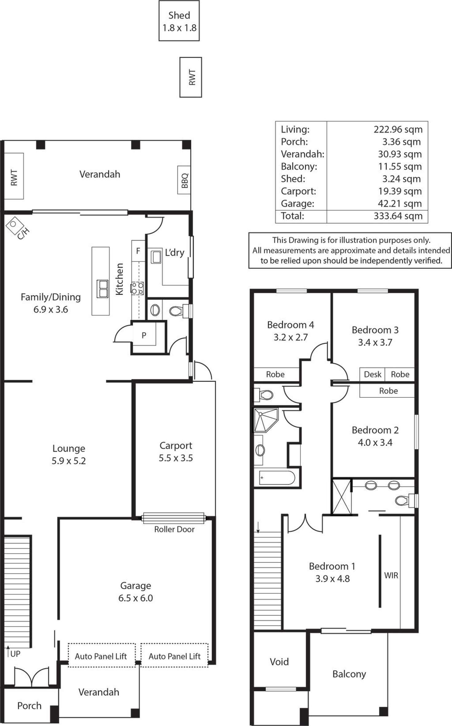 Floorplan of Homely house listing, 8 Harrow Road, Kidman Park SA 5025