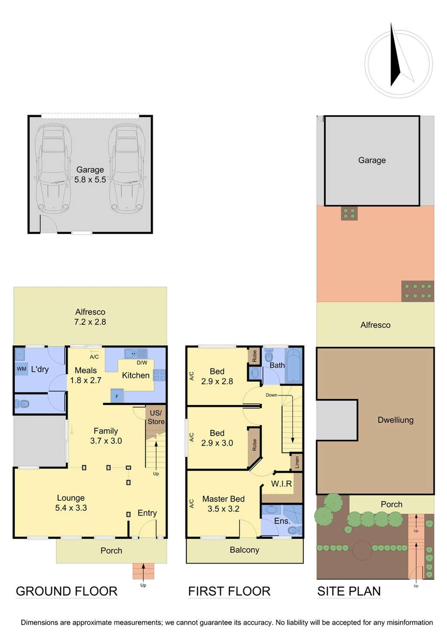 Floorplan of Homely house listing, 52 Stockdale Way, Mill Park VIC 3082