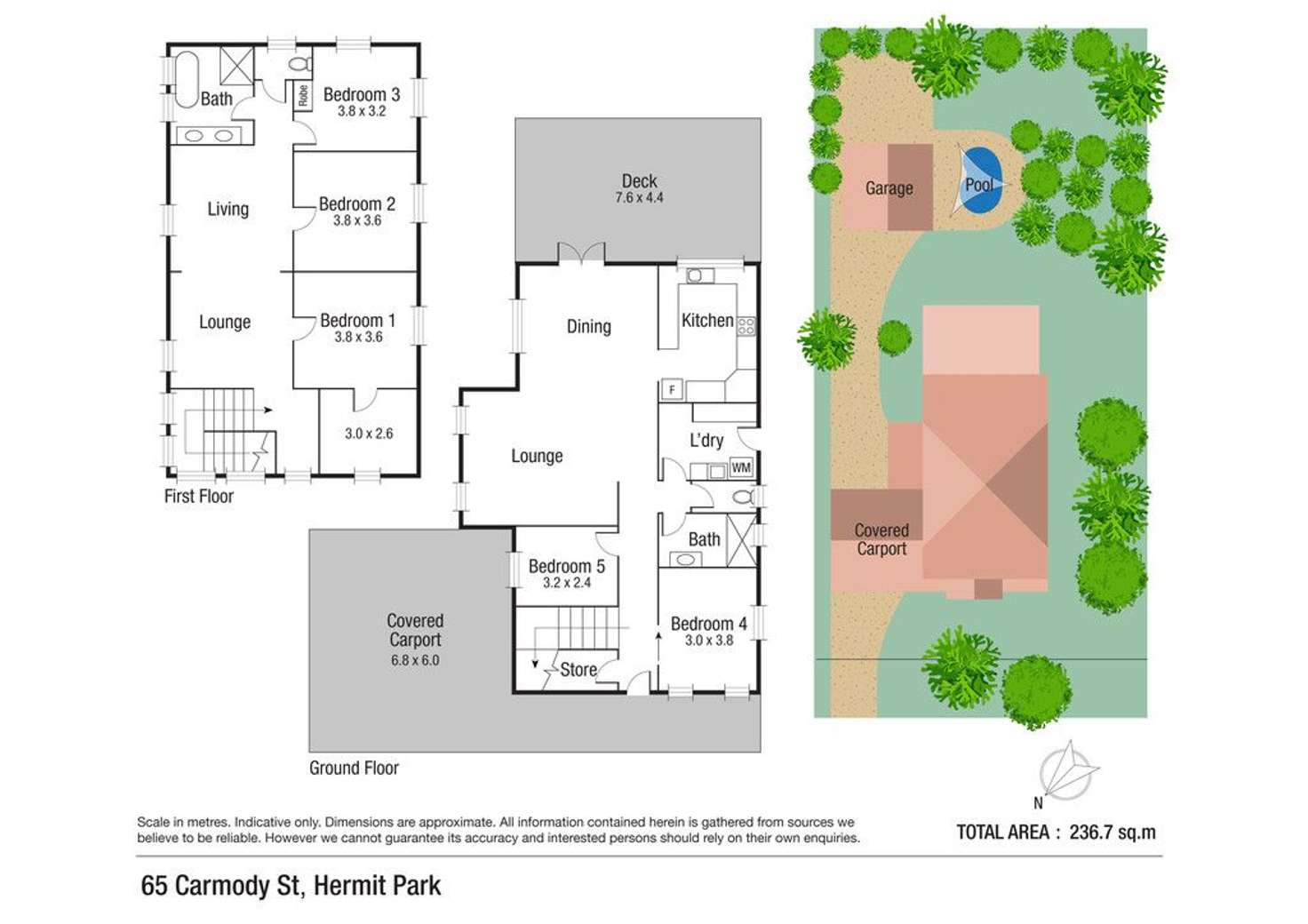 Floorplan of Homely house listing, 65 Carmody Street, Hermit Park QLD 4812