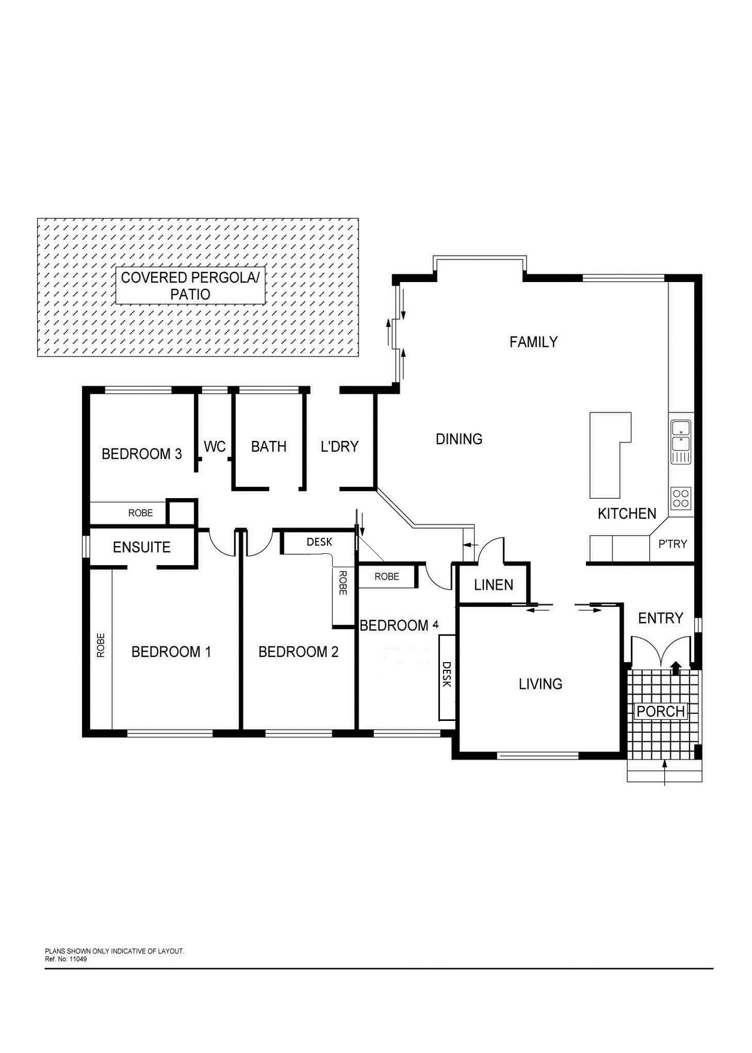 Floorplan of Homely house listing, 8 Apsley Place, Kaleen ACT 2617