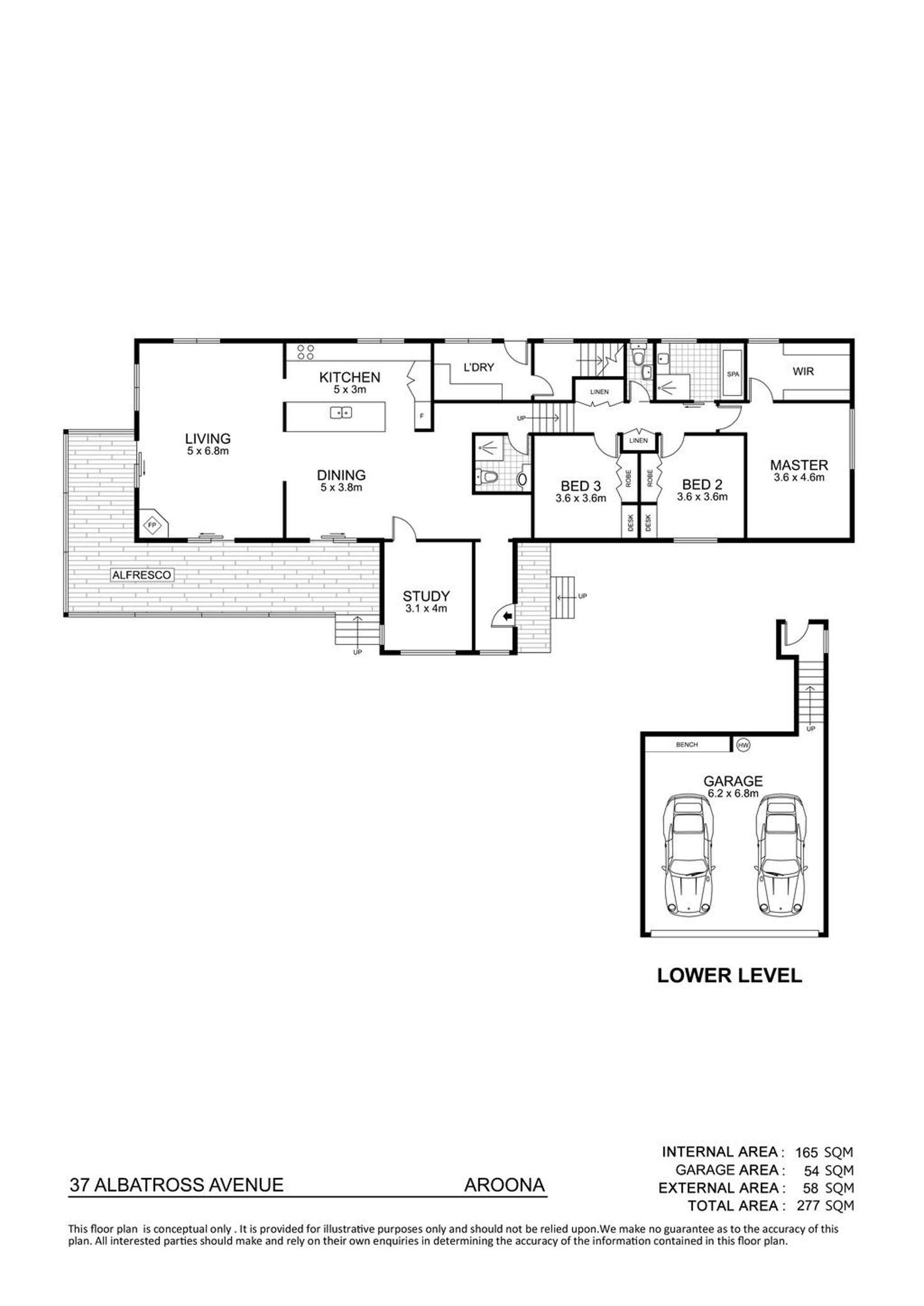 Floorplan of Homely house listing, 37 Albatross Avenue, Aroona QLD 4551