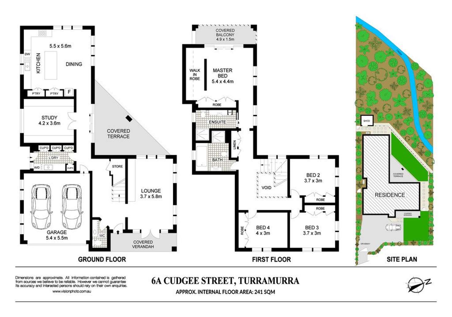 Floorplan of Homely house listing, 6A Cudgee Street, Turramurra NSW 2074