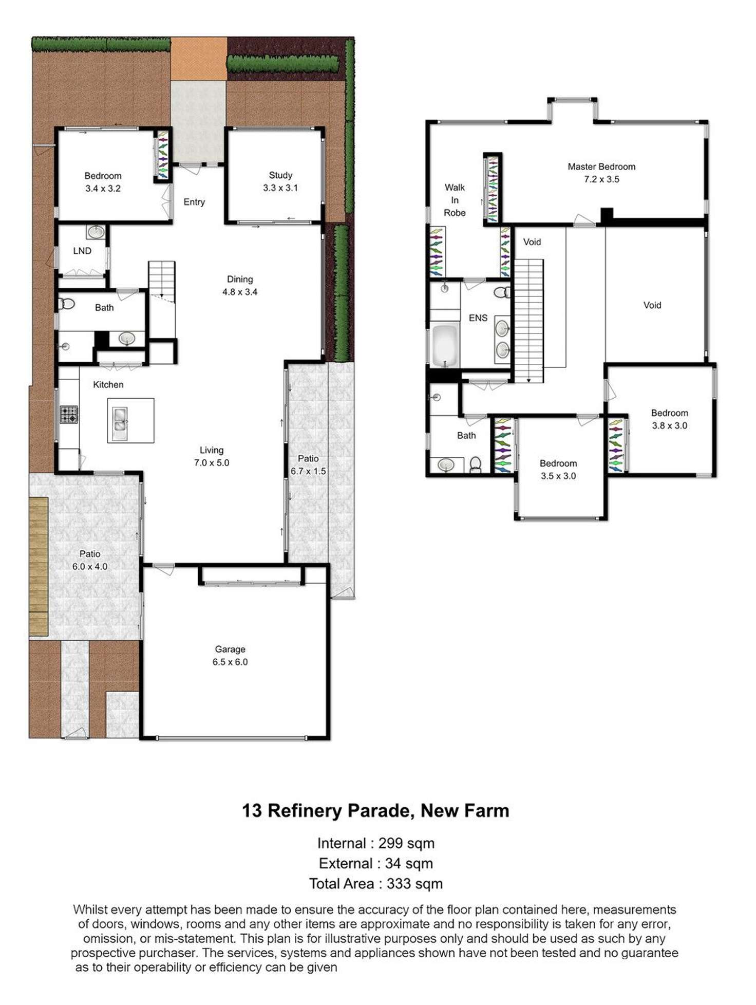 Floorplan of Homely house listing, 13 Refinery Parade, New Farm QLD 4005