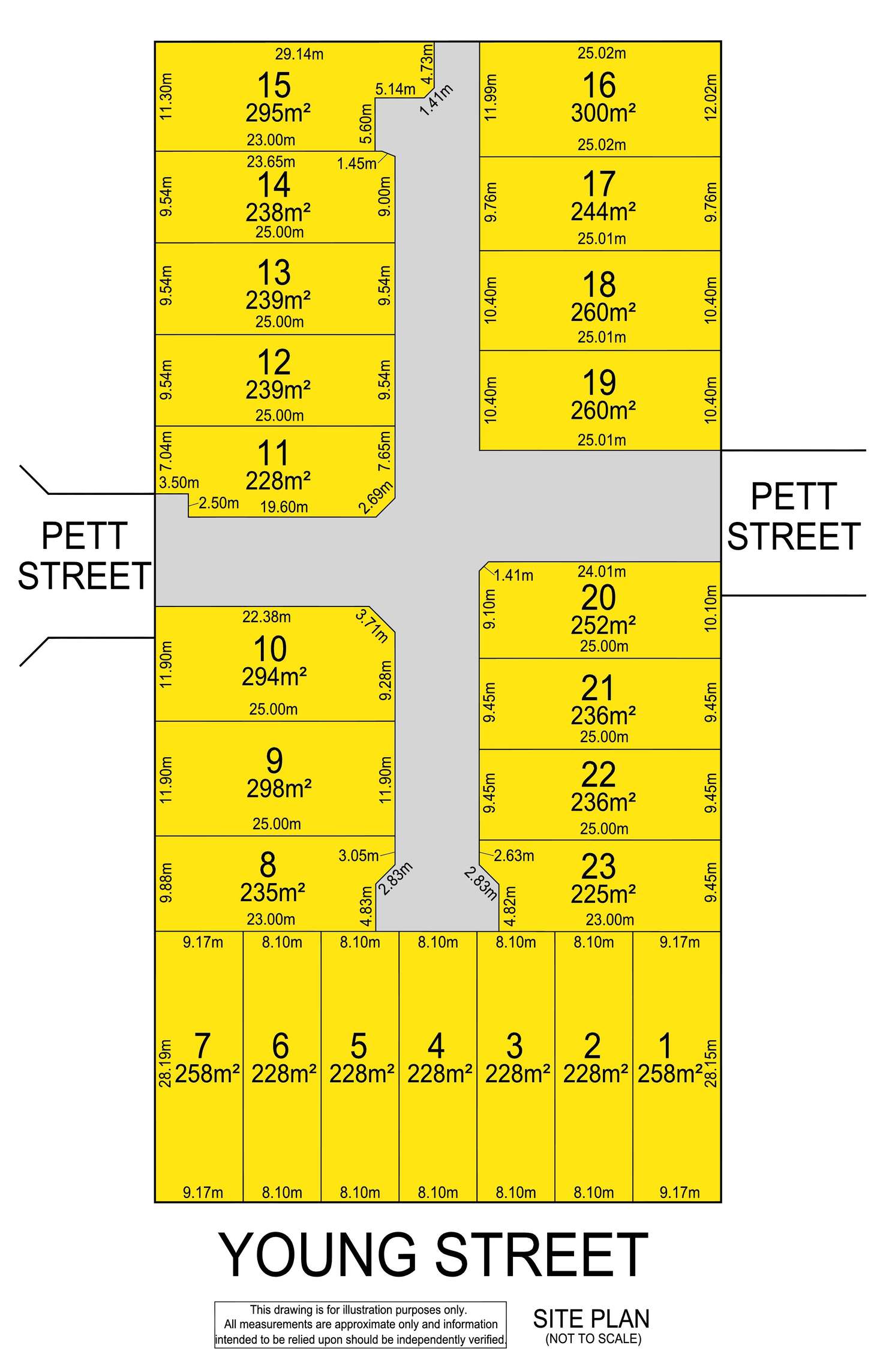 Floorplan of Homely residentialLand listing, 72 Young Street, Reynella SA 5161