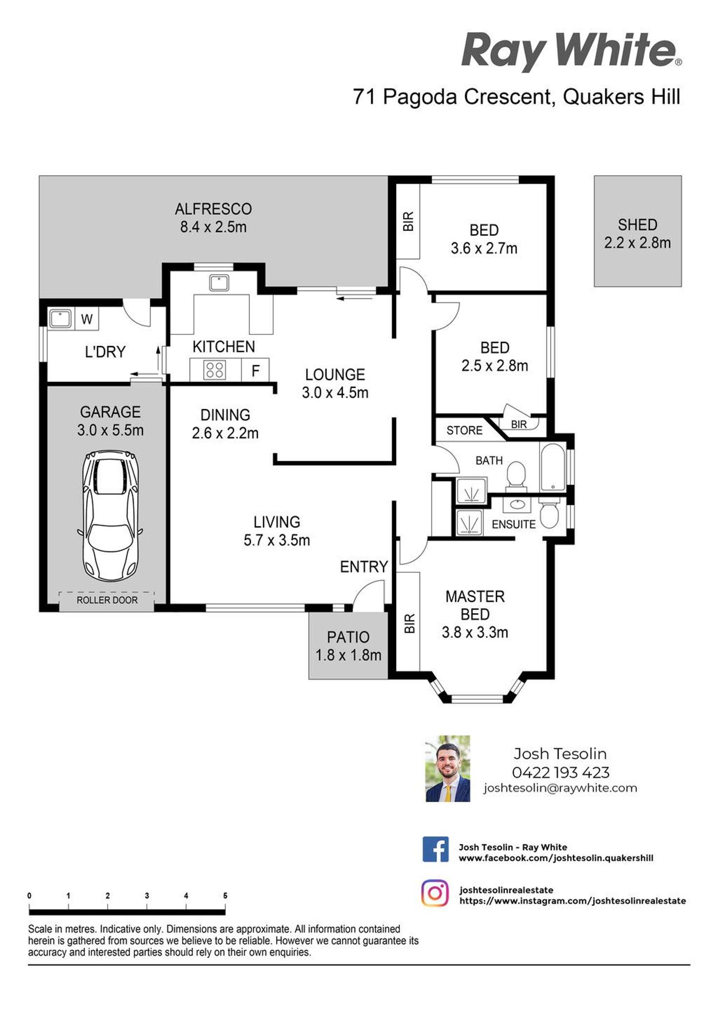 Floorplan of Homely house listing, 71 Pagoda Crescent, Quakers Hill NSW 2763