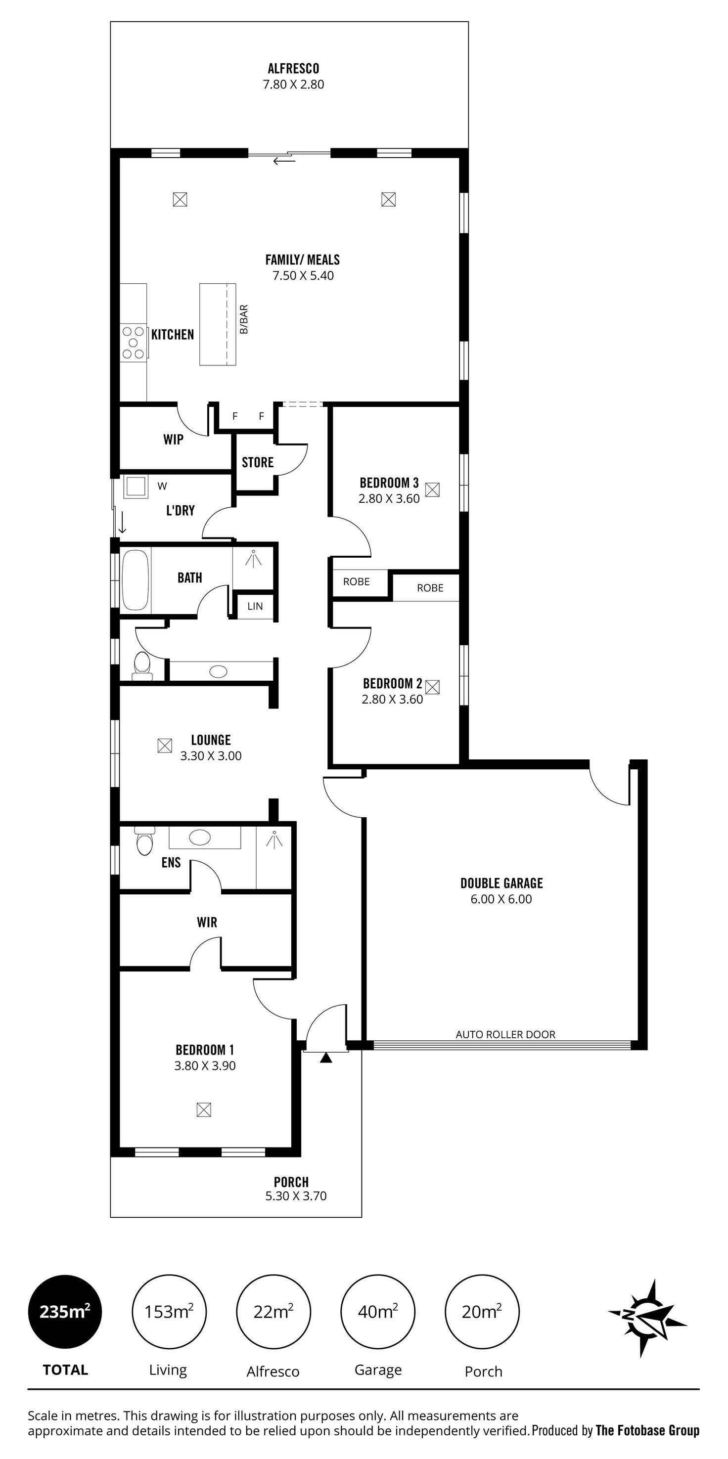 Floorplan of Homely house listing, 17A Market Place, Nairne SA 5252