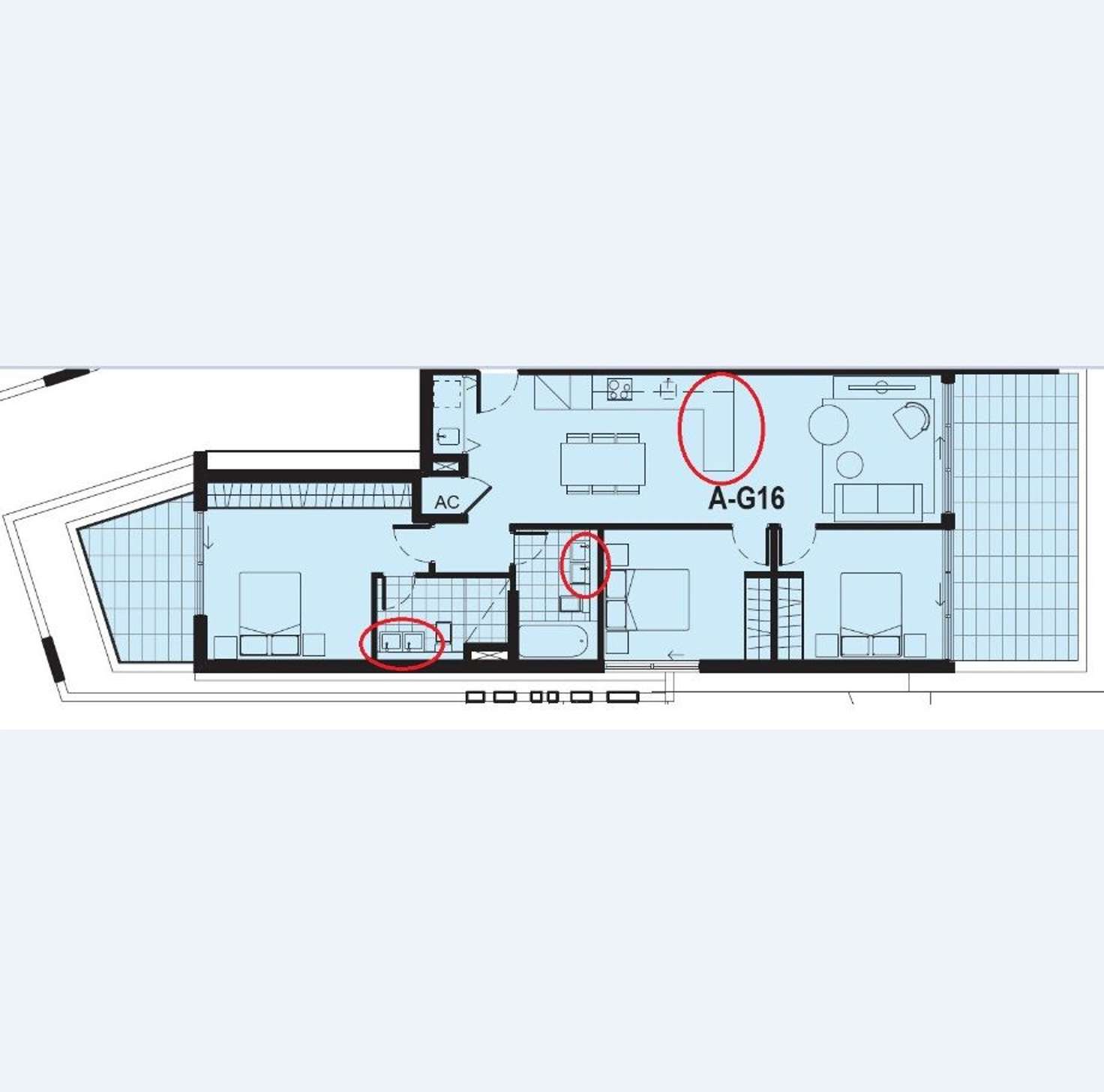 Floorplan of Homely apartment listing, 1016/11-15 Charles Street, Canterbury NSW 2193