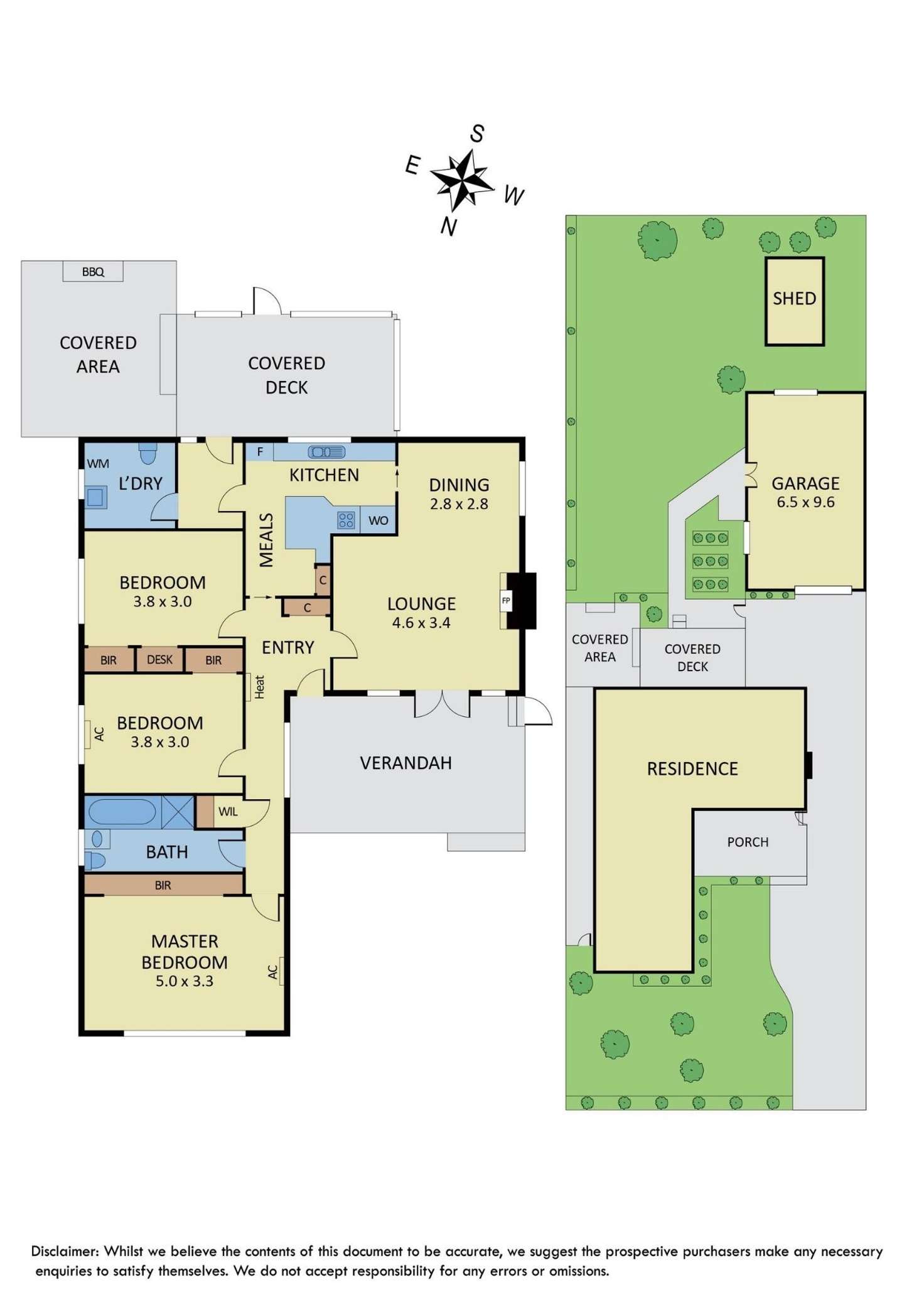 Floorplan of Homely house listing, 84 Rae Avenue, Edithvale VIC 3196