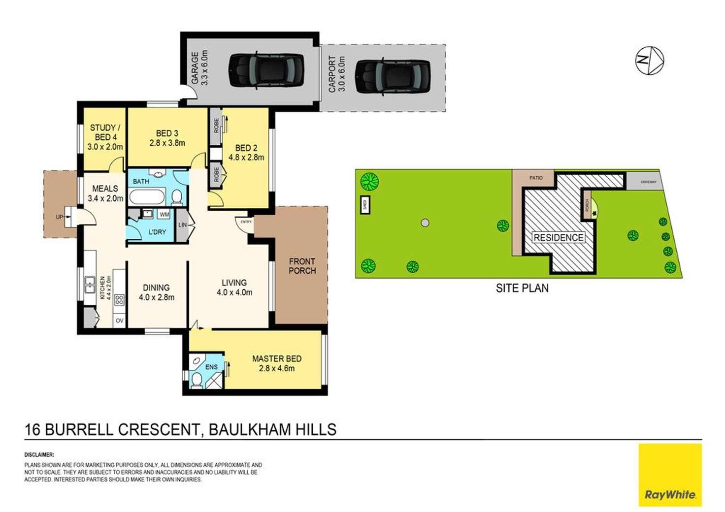 Floorplan of Homely house listing, 16 Burrell Crescent, Baulkham Hills NSW 2153