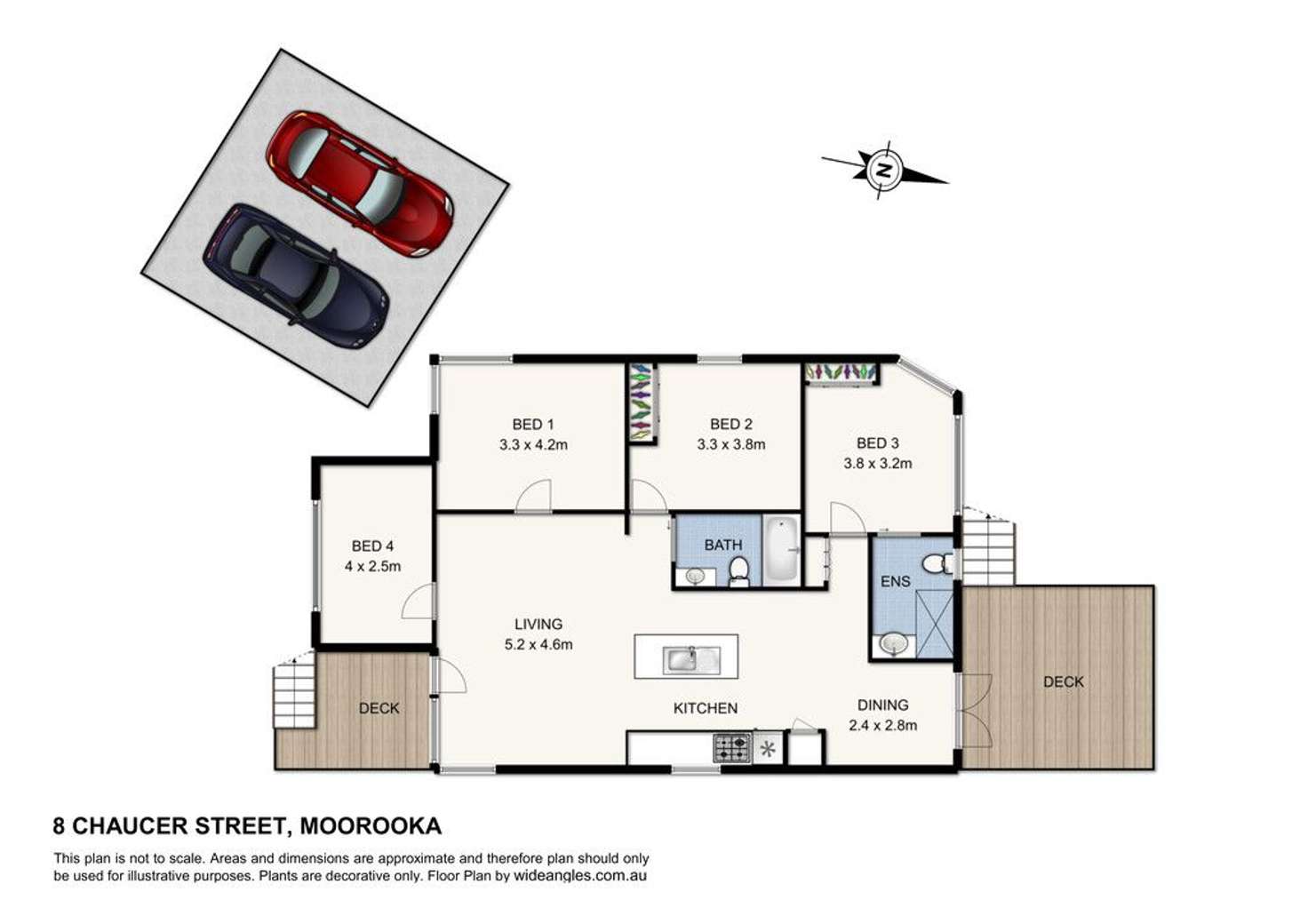 Floorplan of Homely house listing, 8 Chaucer Street, Moorooka QLD 4105