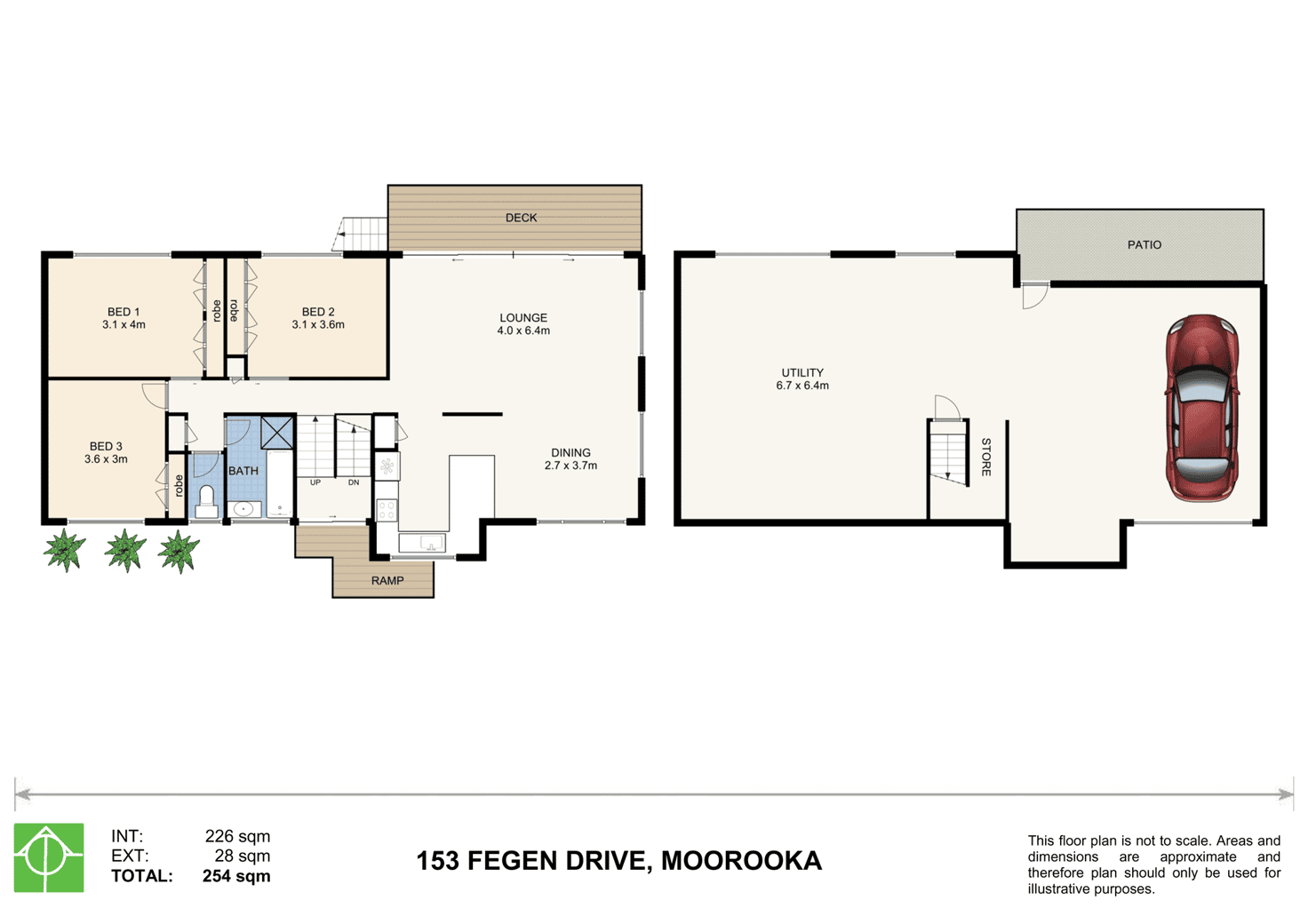 Floorplan of Homely house listing, 153 Fegen Drive, Moorooka QLD 4105