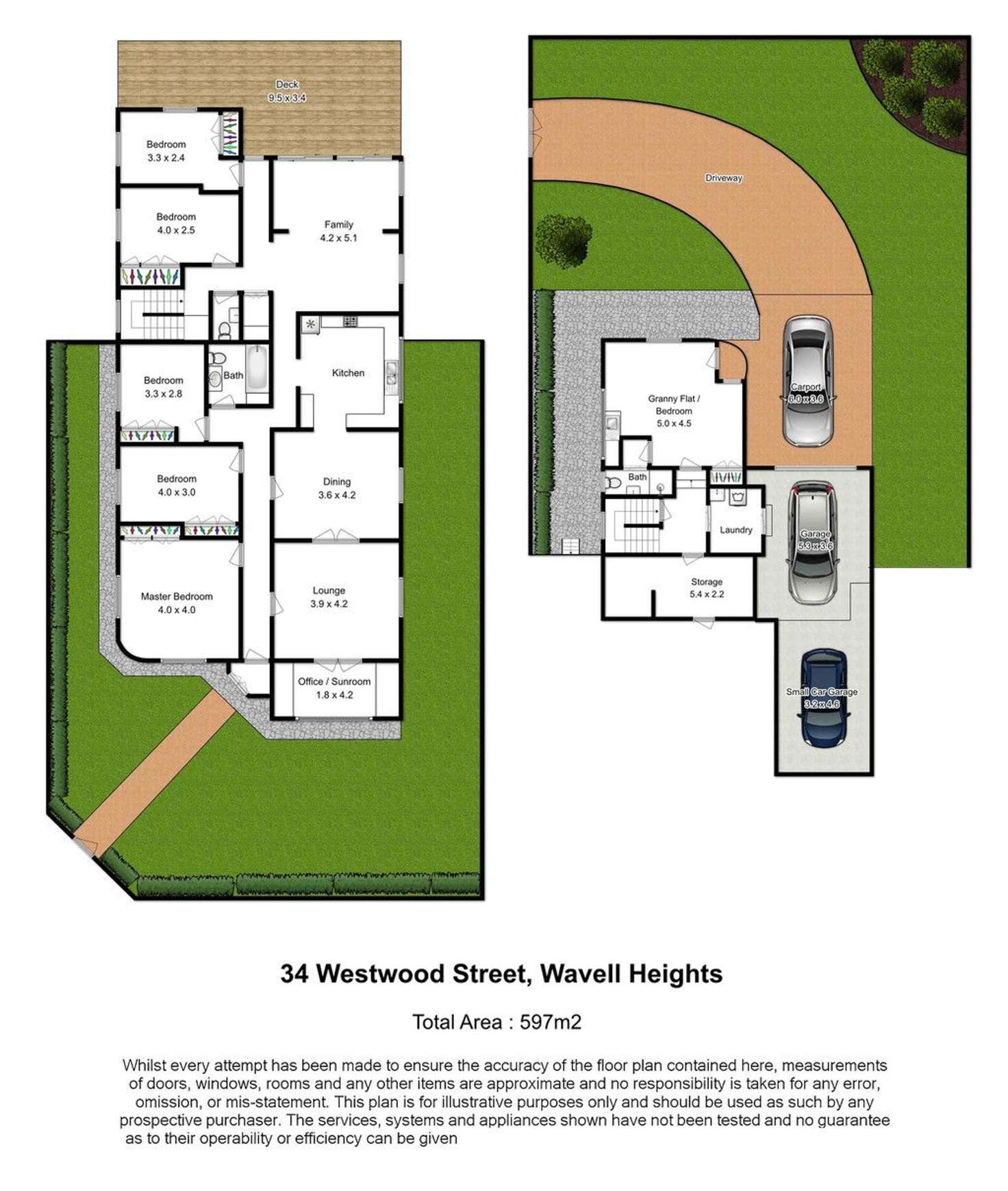 Floorplan of Homely house listing, 34 Westwood Street, Wavell Heights QLD 4012