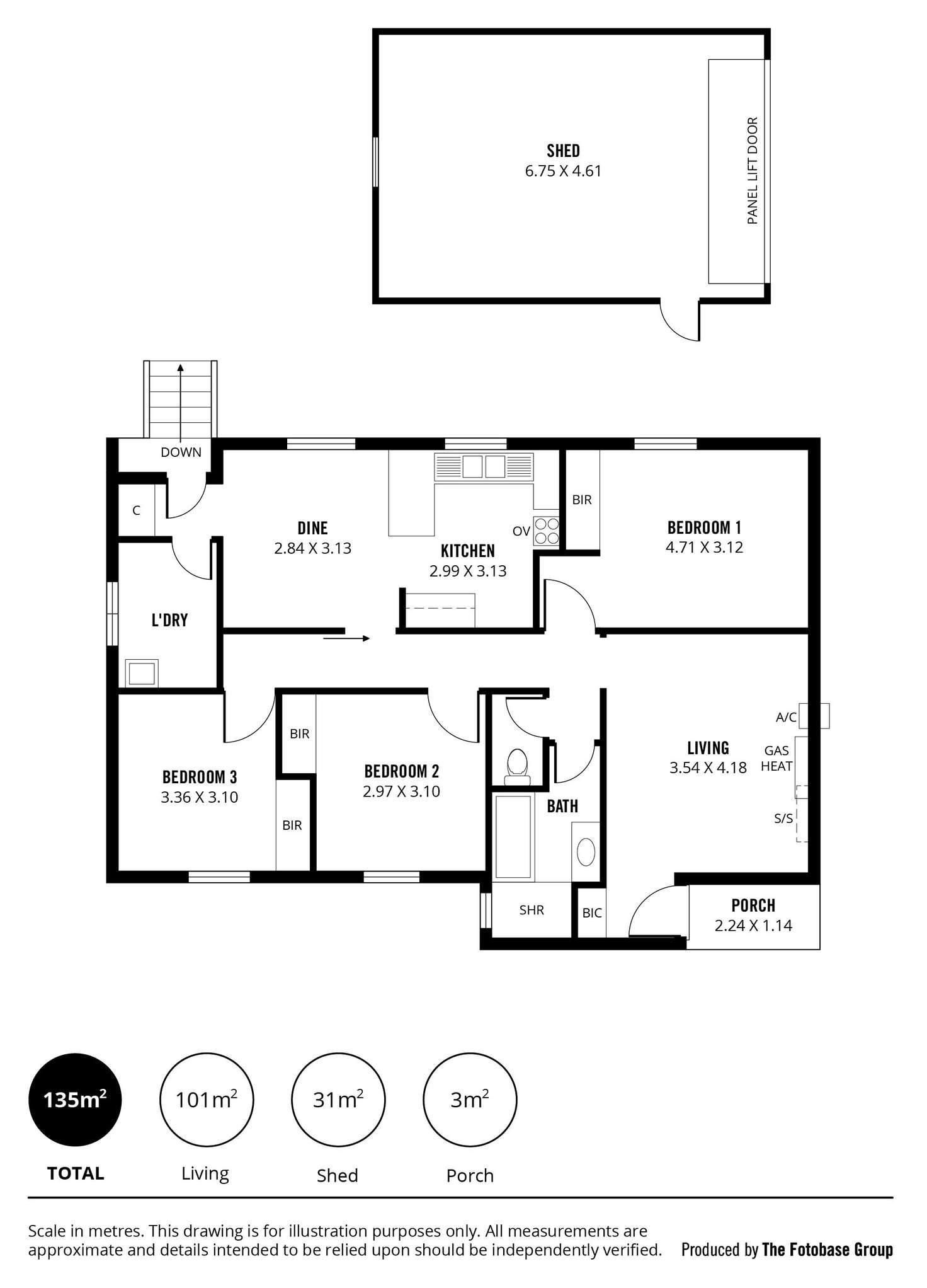 Floorplan of Homely house listing, 18 Coorara Court, Craigmore SA 5114