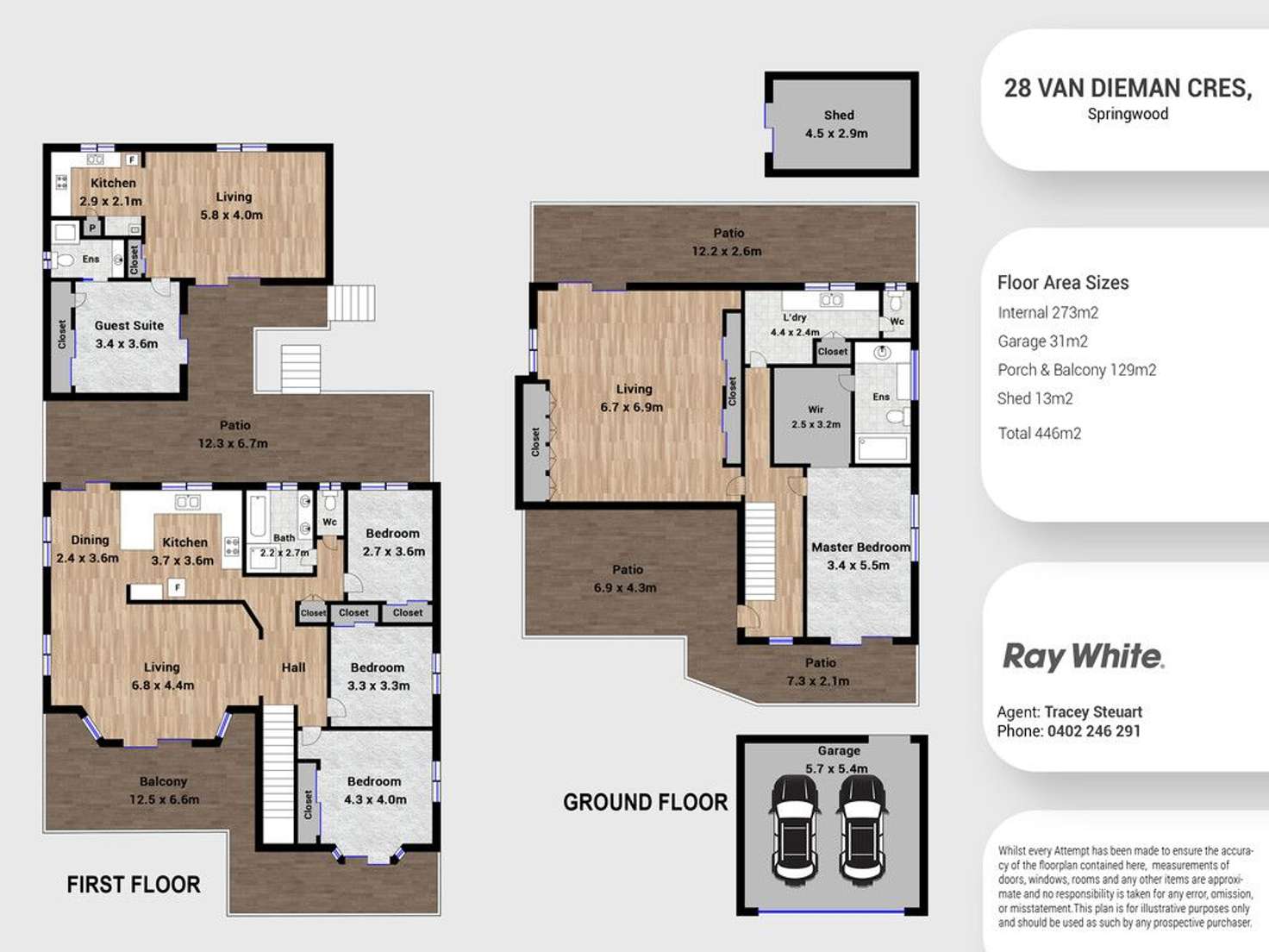 Floorplan of Homely house listing, 28 Van Dieman Crescent, Springwood QLD 4127